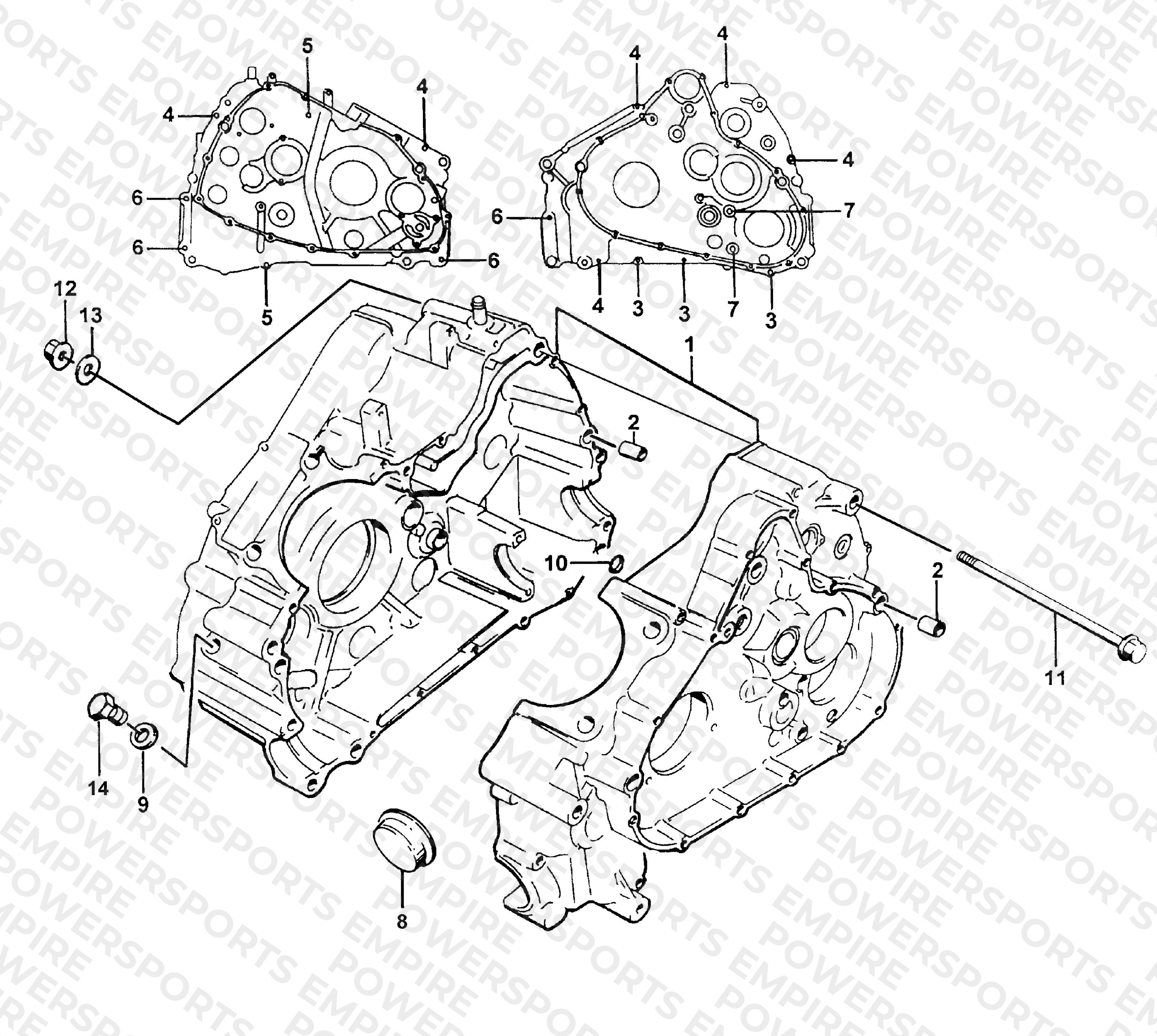 CRANKCASE ASSEMBLY