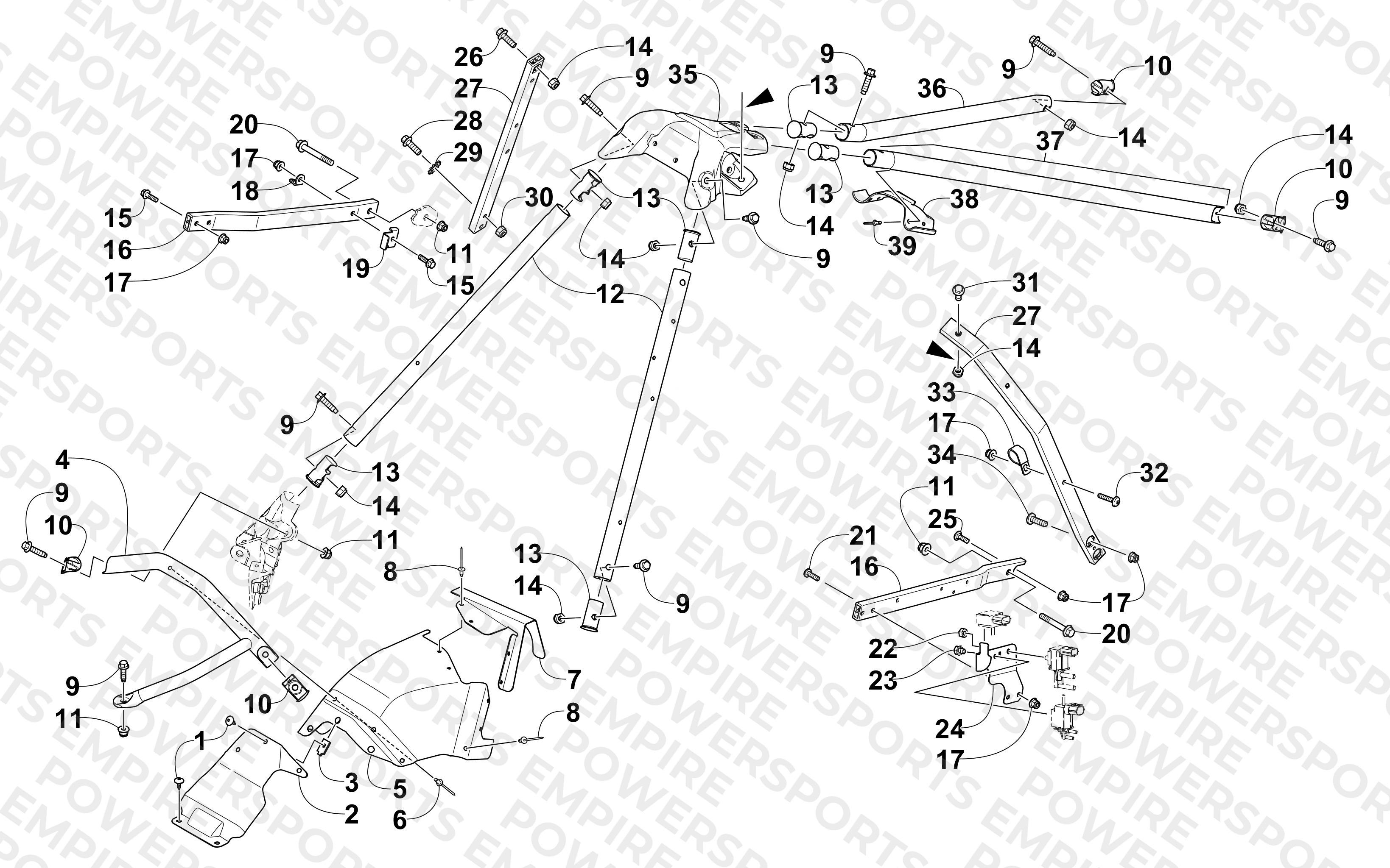 STEERING SUPPORT ASSEMBLY