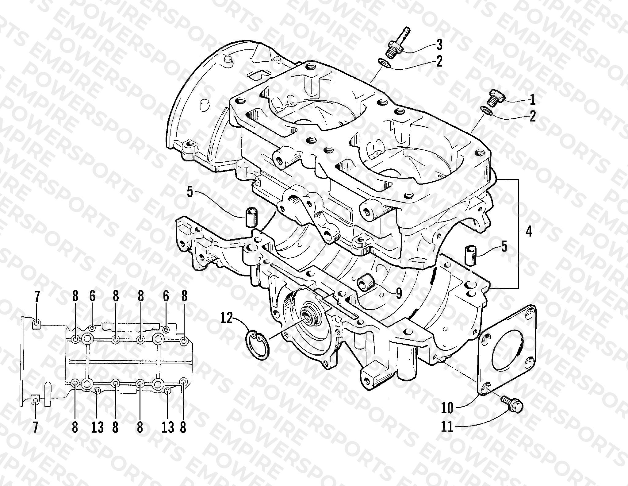 CRANKCASE ASSEMBLY