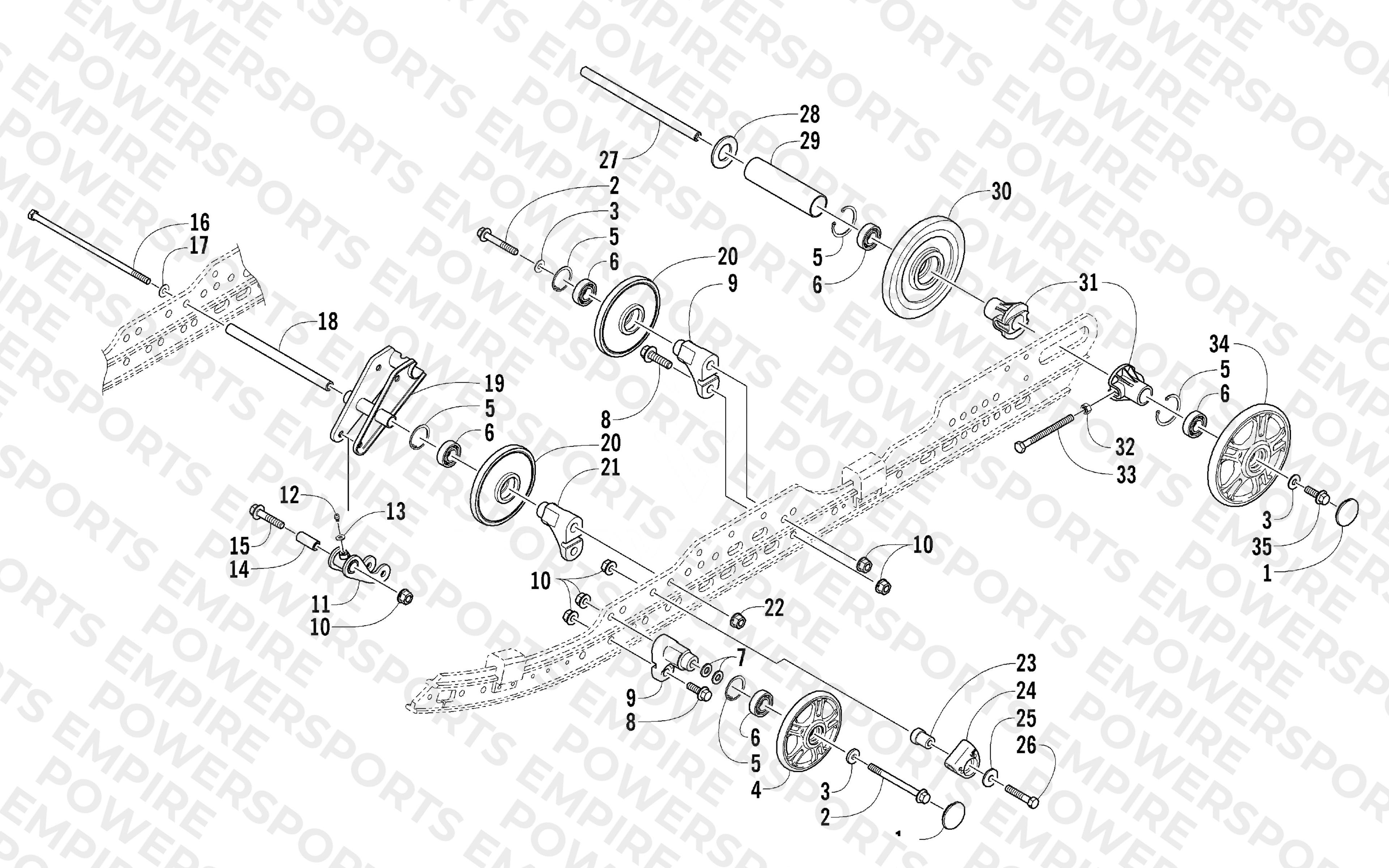 IDLER WHEEL ASSEMBLY