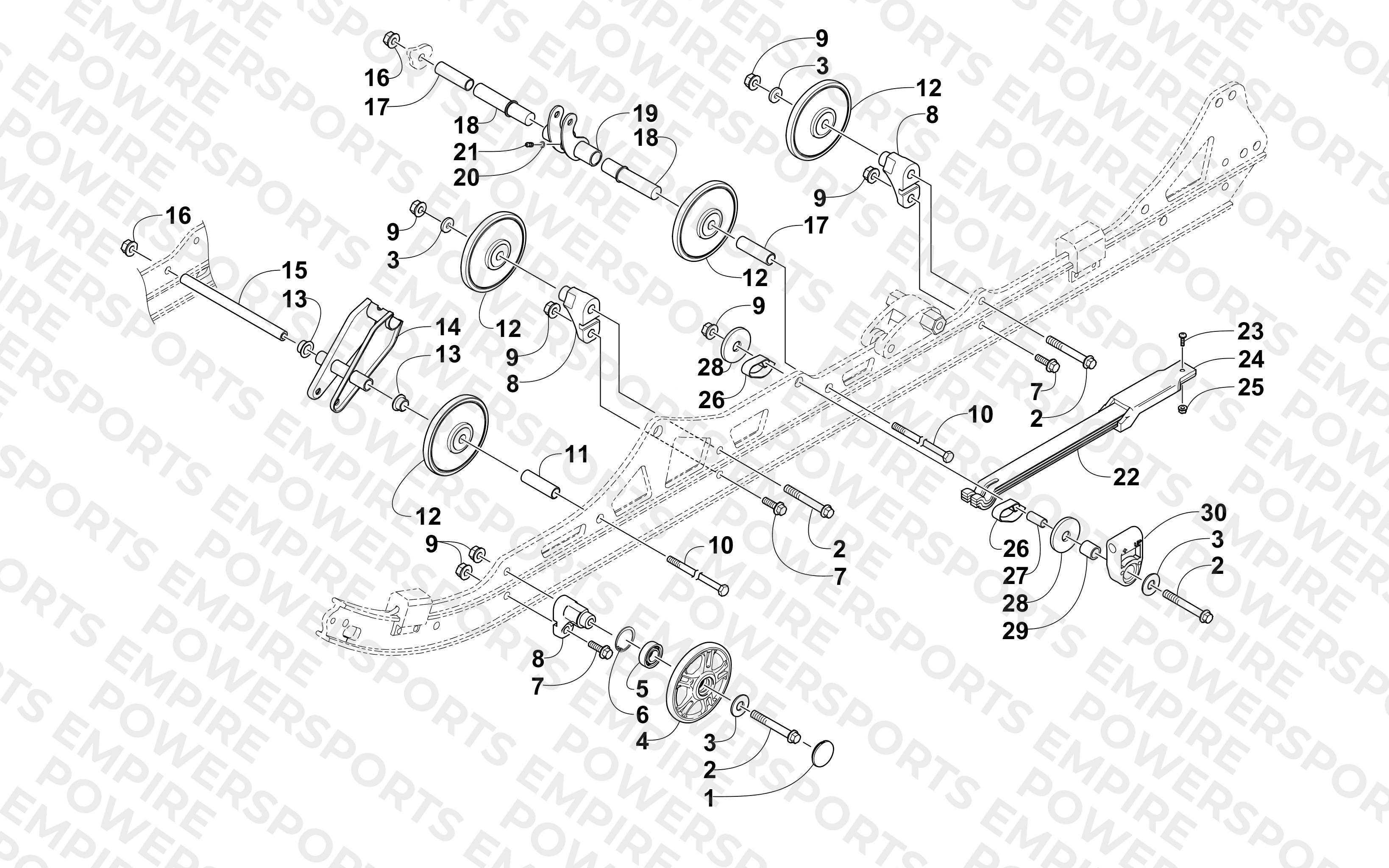IDLER WHEEL ASSEMBLY