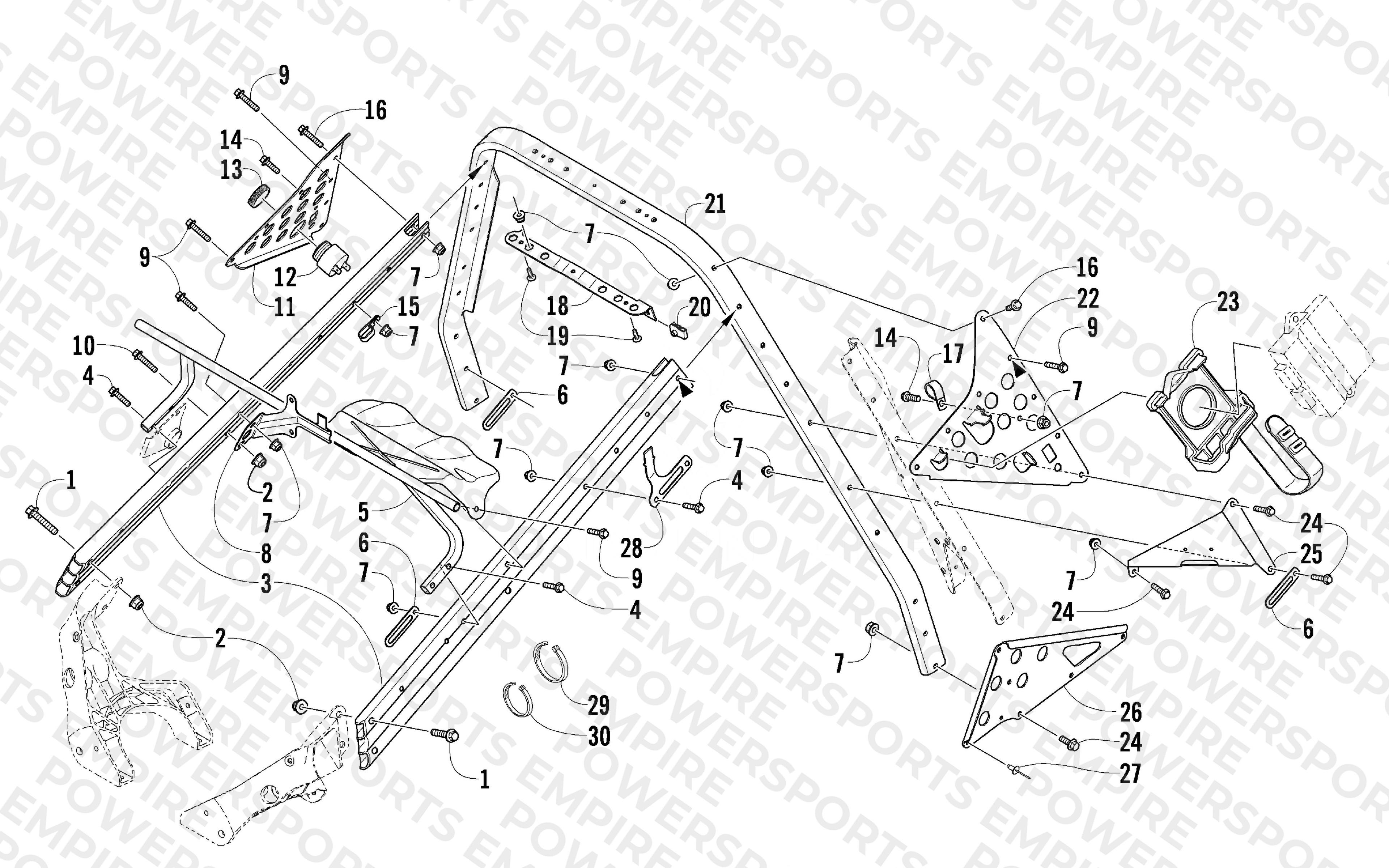 STEERING SUPPORT ASSEMBLY
