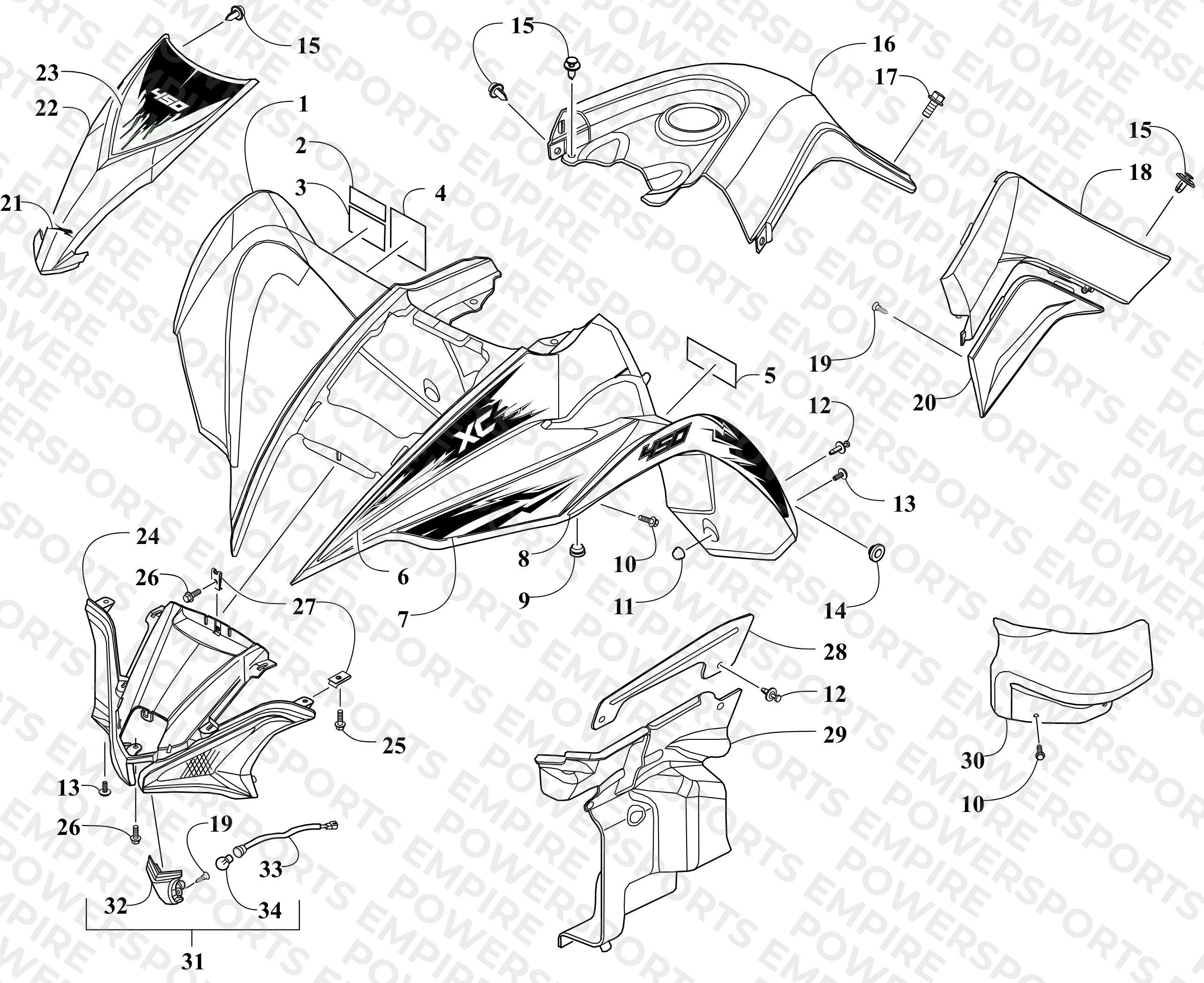 FRONT BODY ASSEMBLY