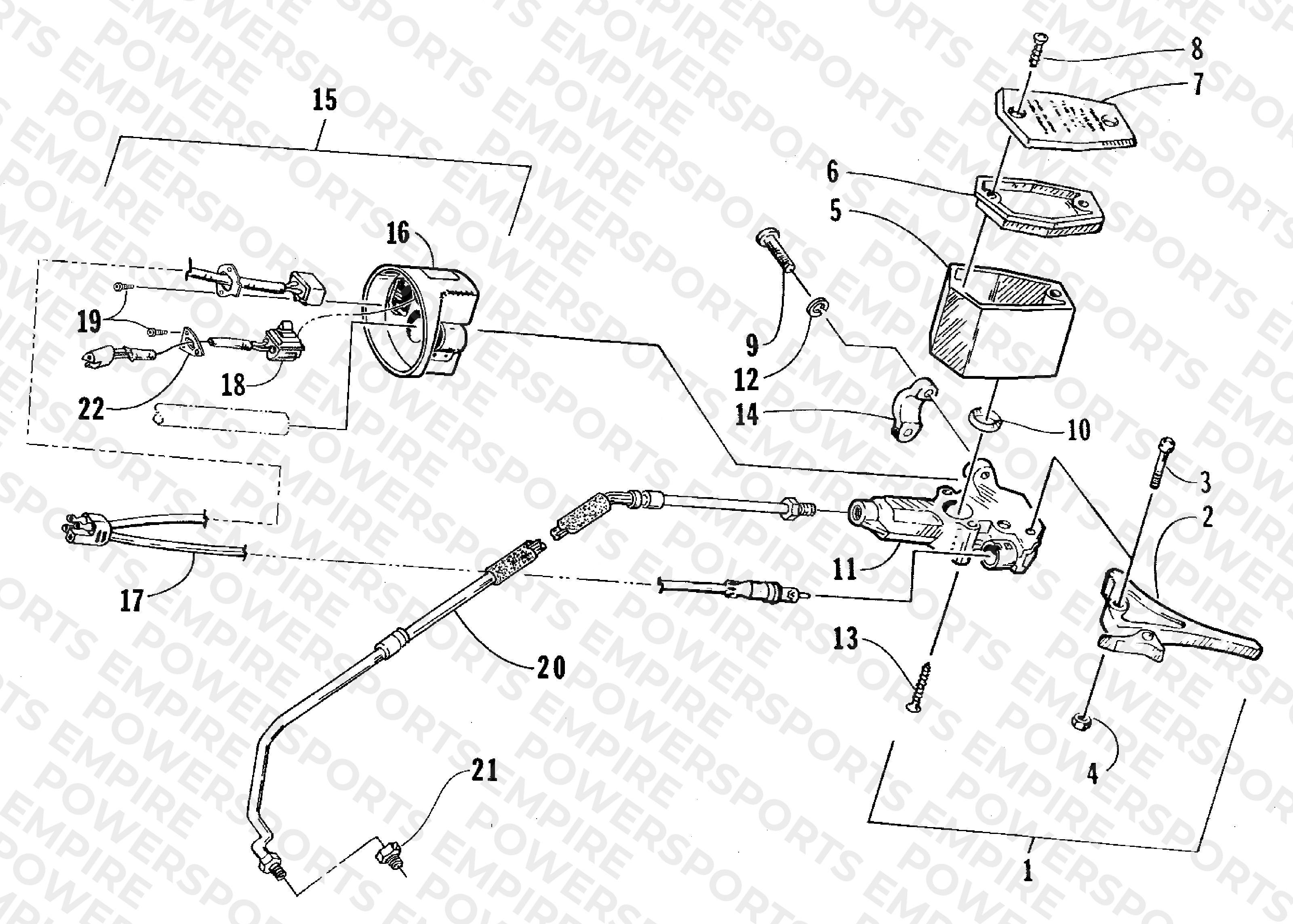 HYDRAULIC BRAKE CONTROL ASSEMBLY