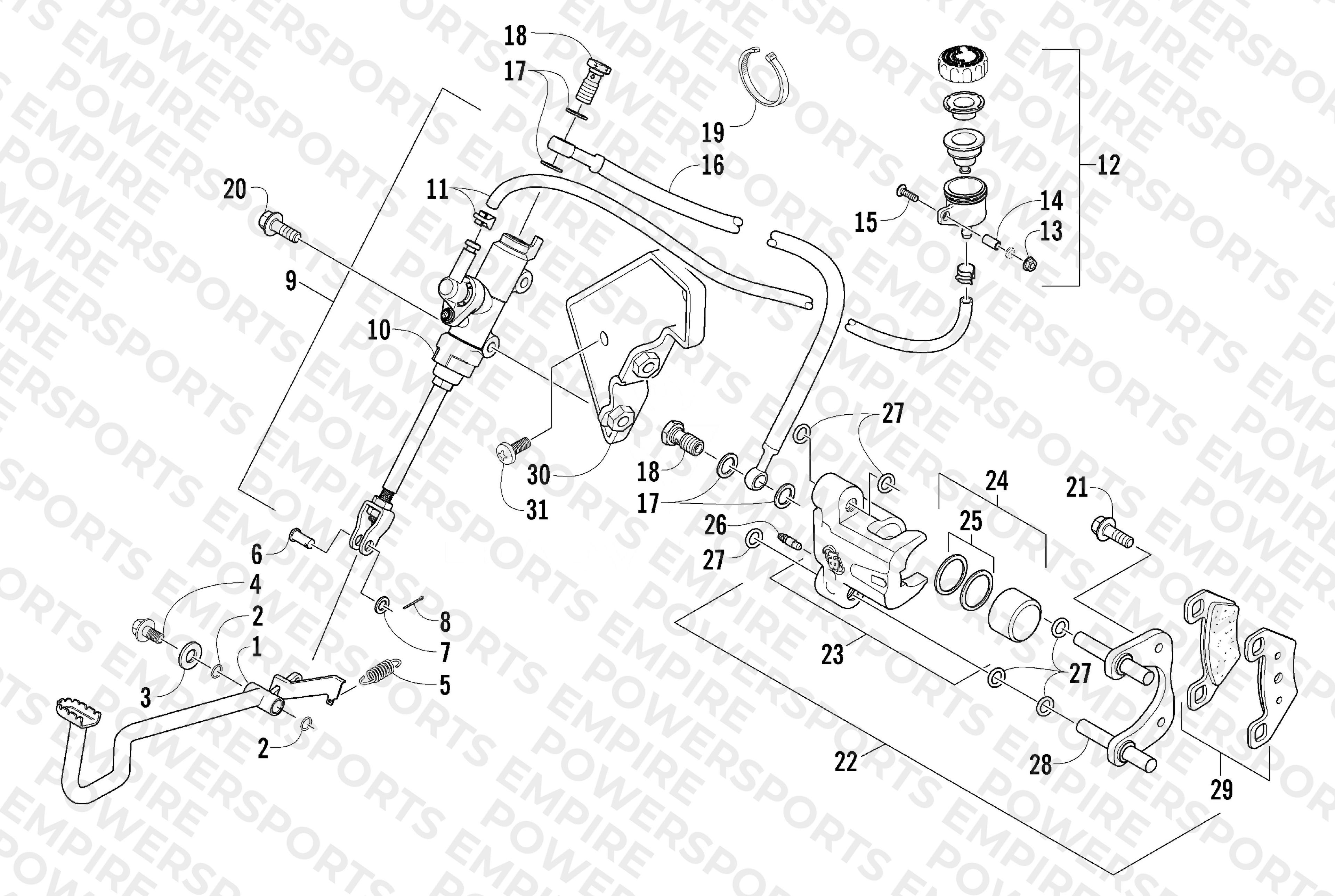 AUXILIARY BRAKE ASSEMBLY