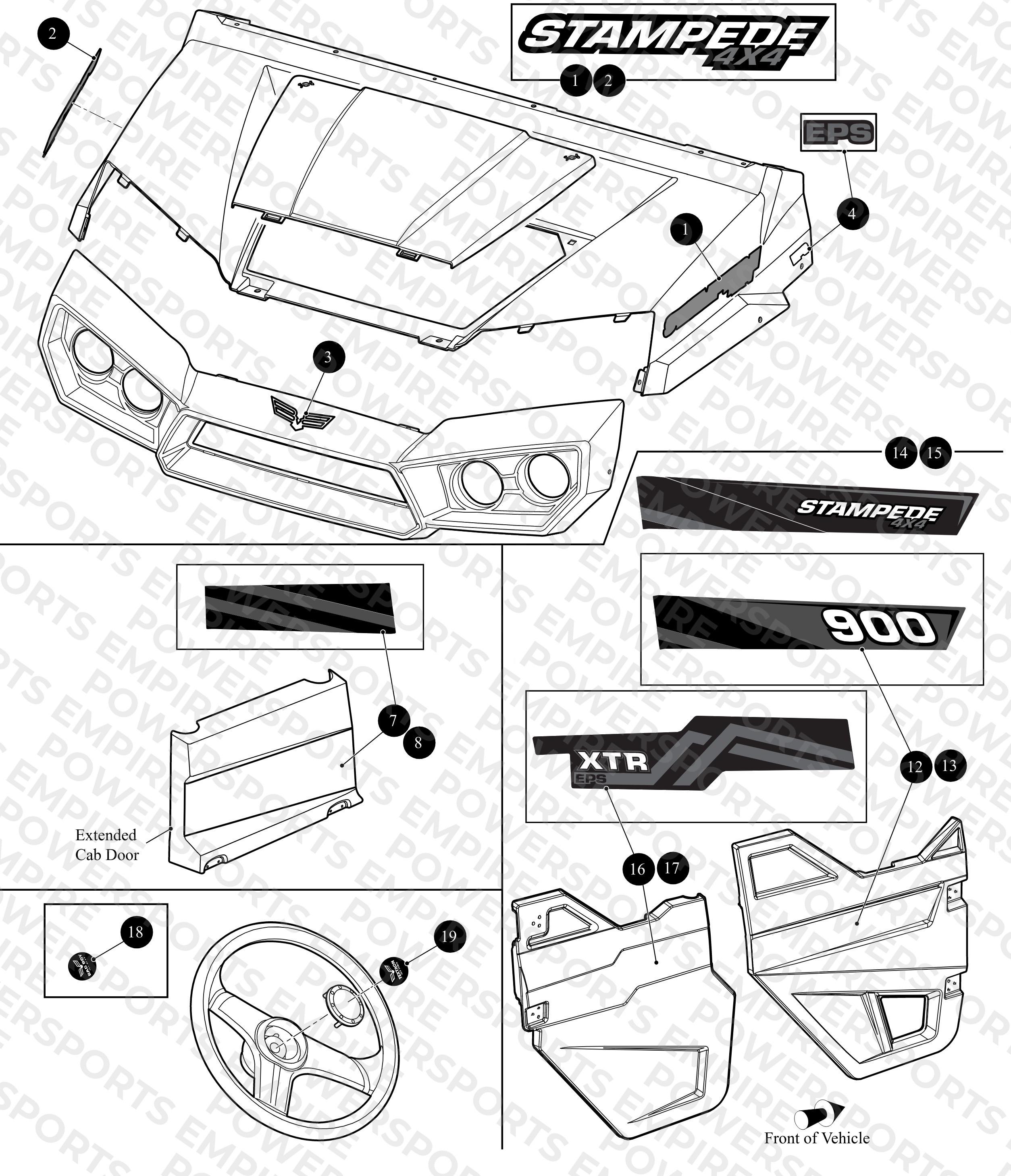 HOOD/DOOR DECALS