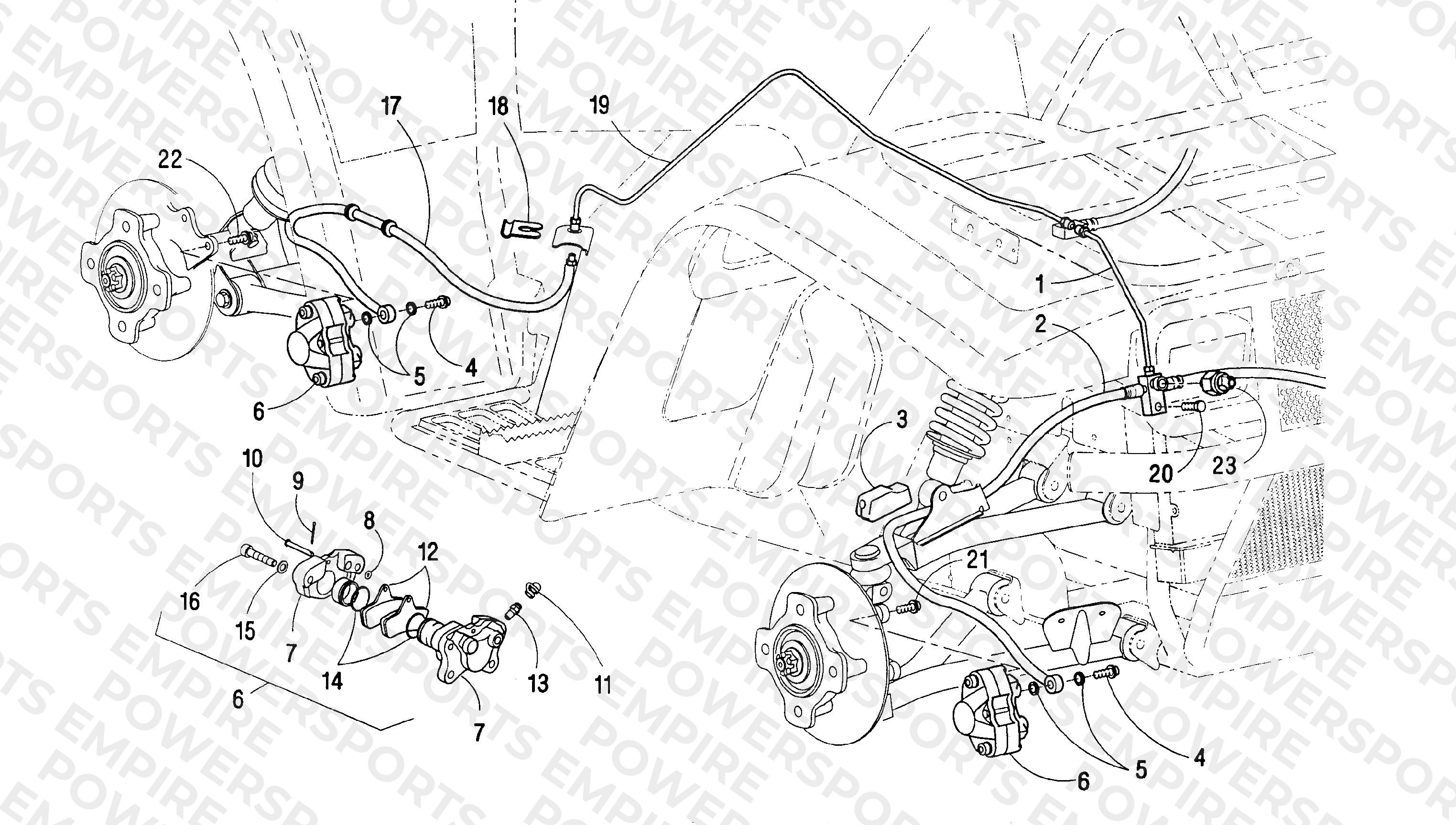 HYDRAULIC BRAKE ASSEMBLY