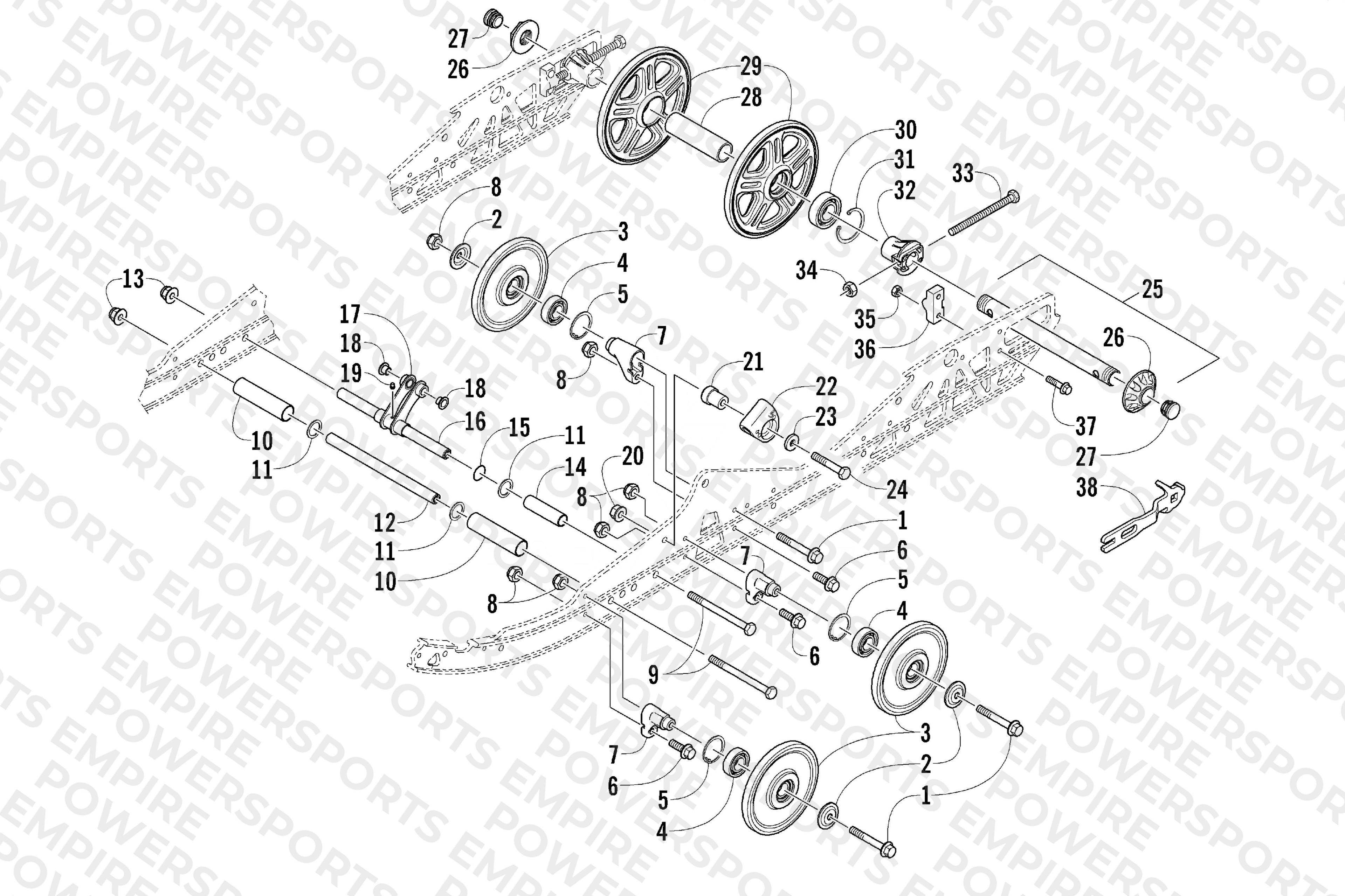 IDLER WHEEL ASSEMBLY