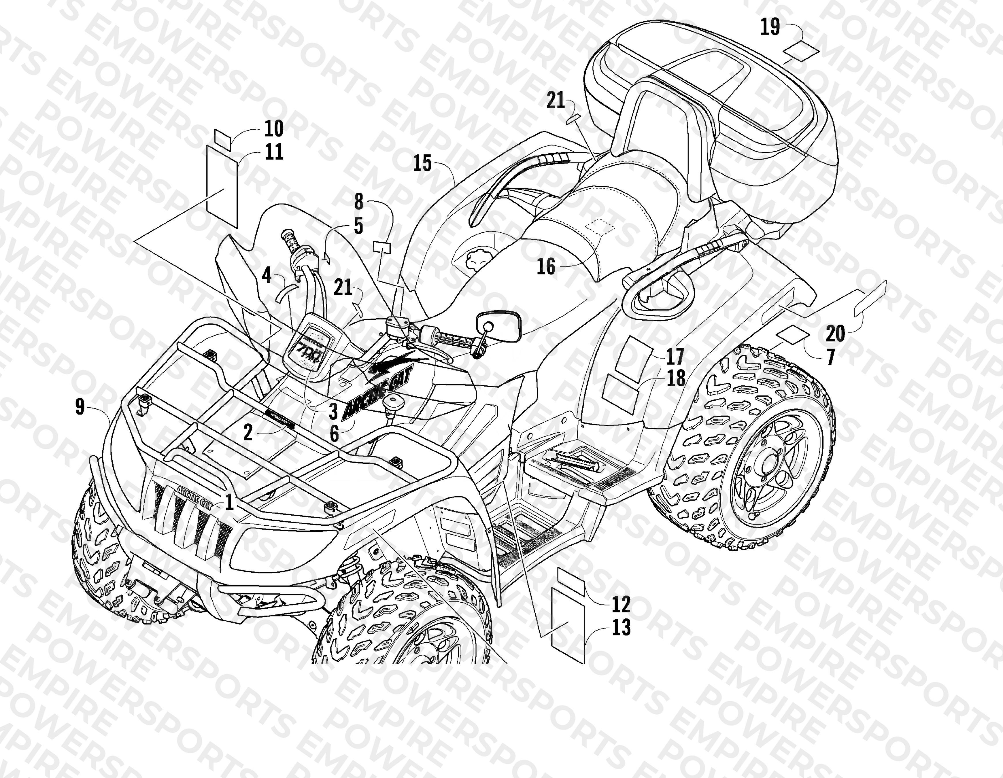 BODY PANELS AND DECALS