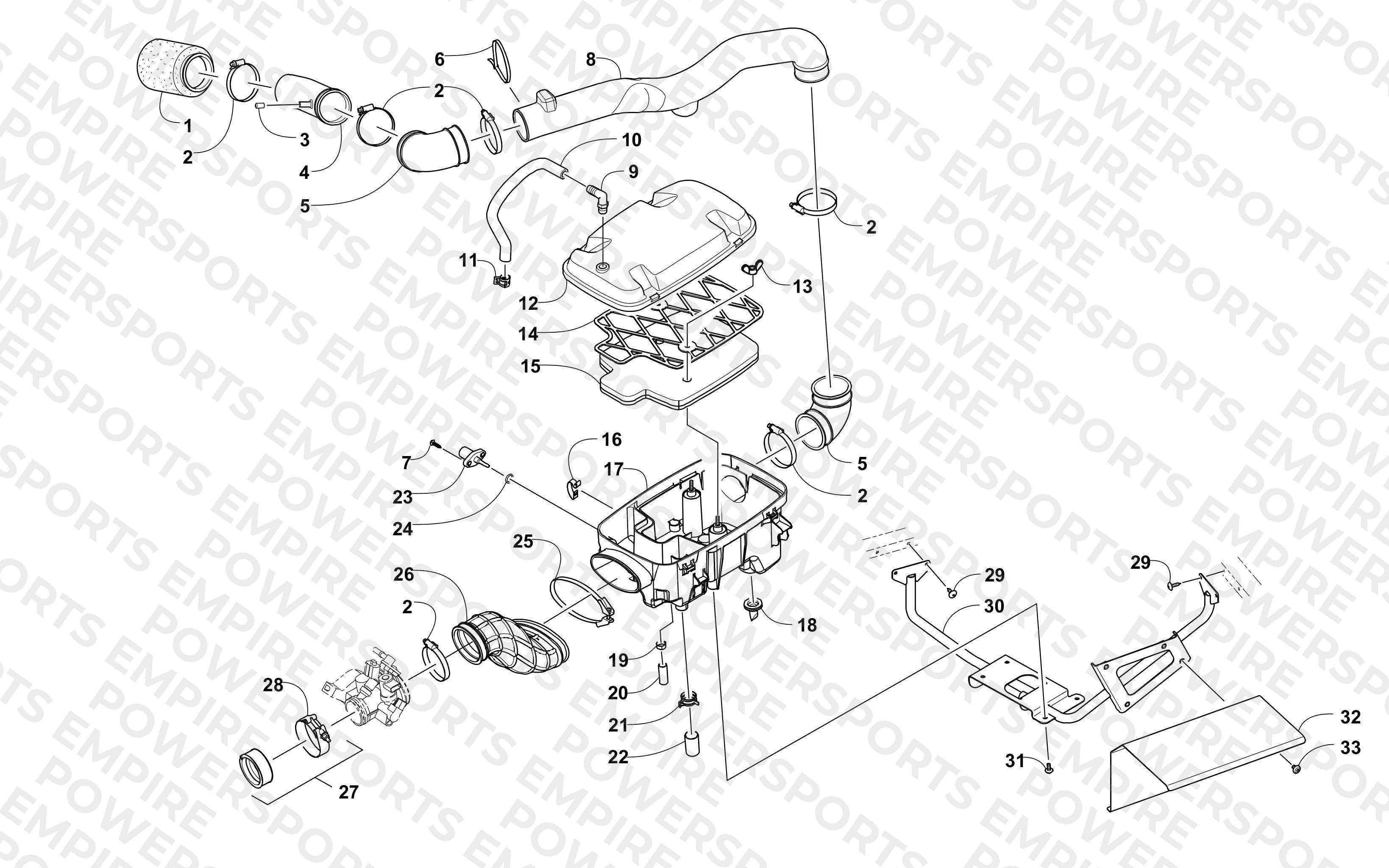 AIR INTAKE ASSEMBLY