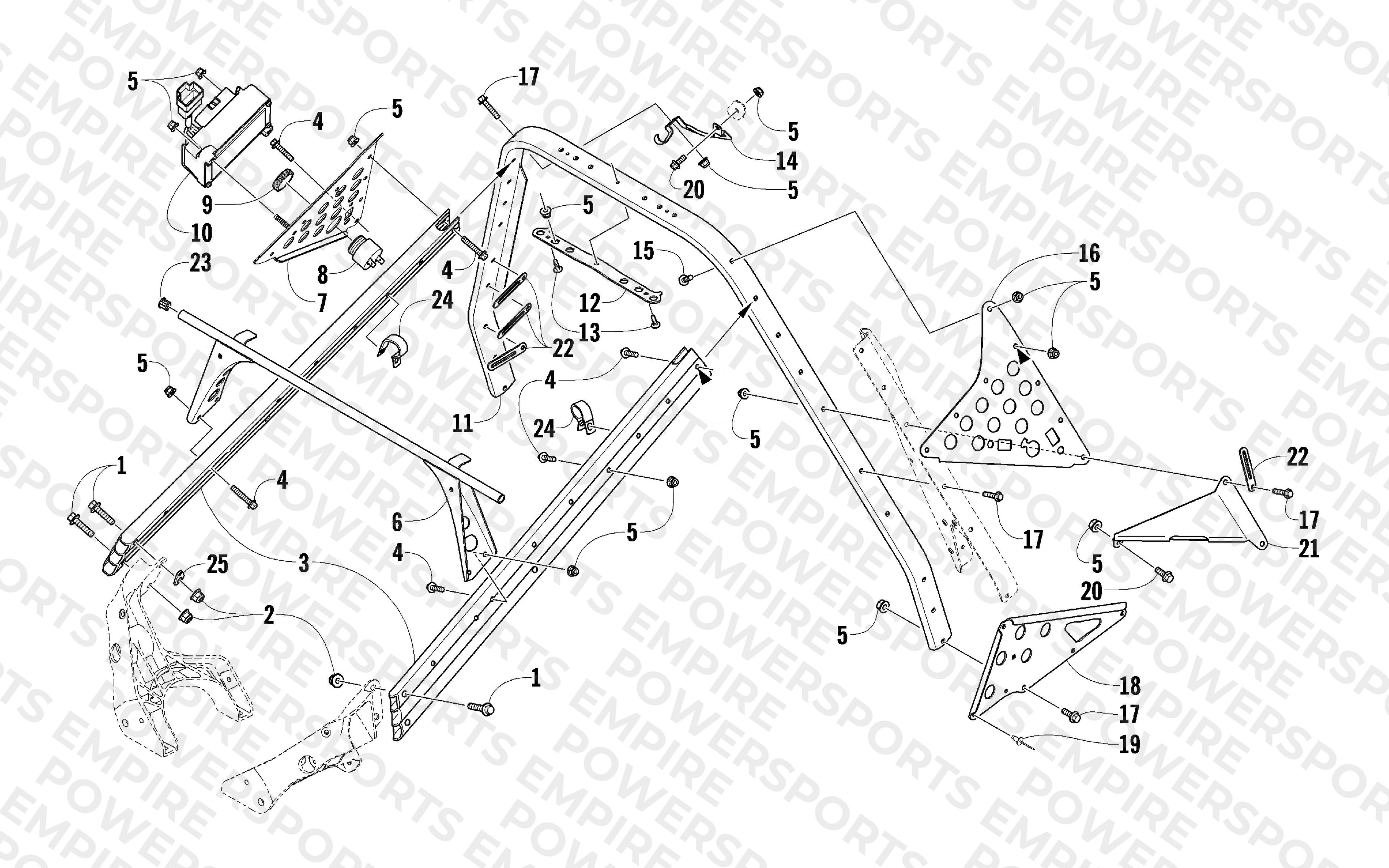 STEERING SUPPORT ASSEMBLY