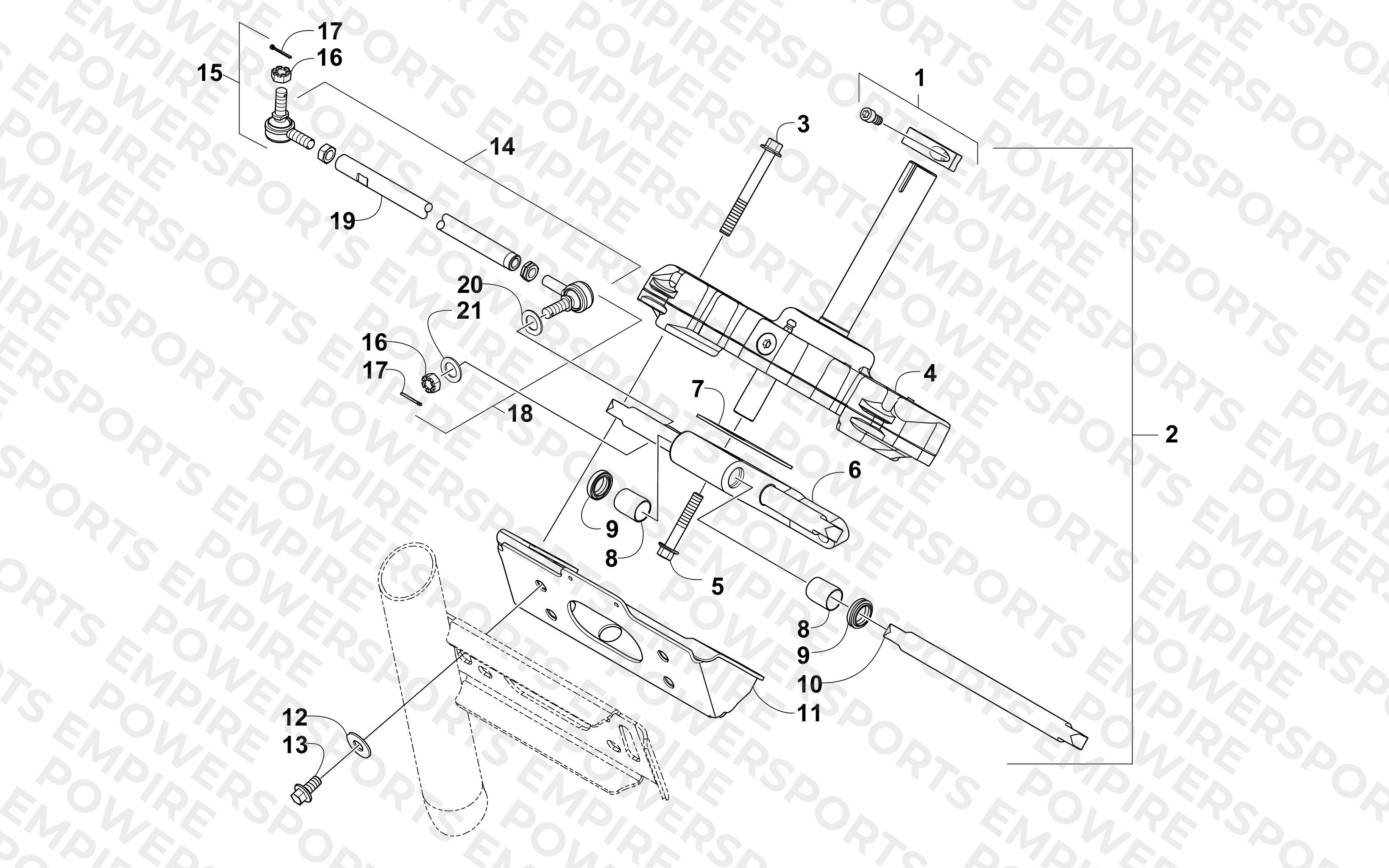 RACK AND PINION ASSEMBLY