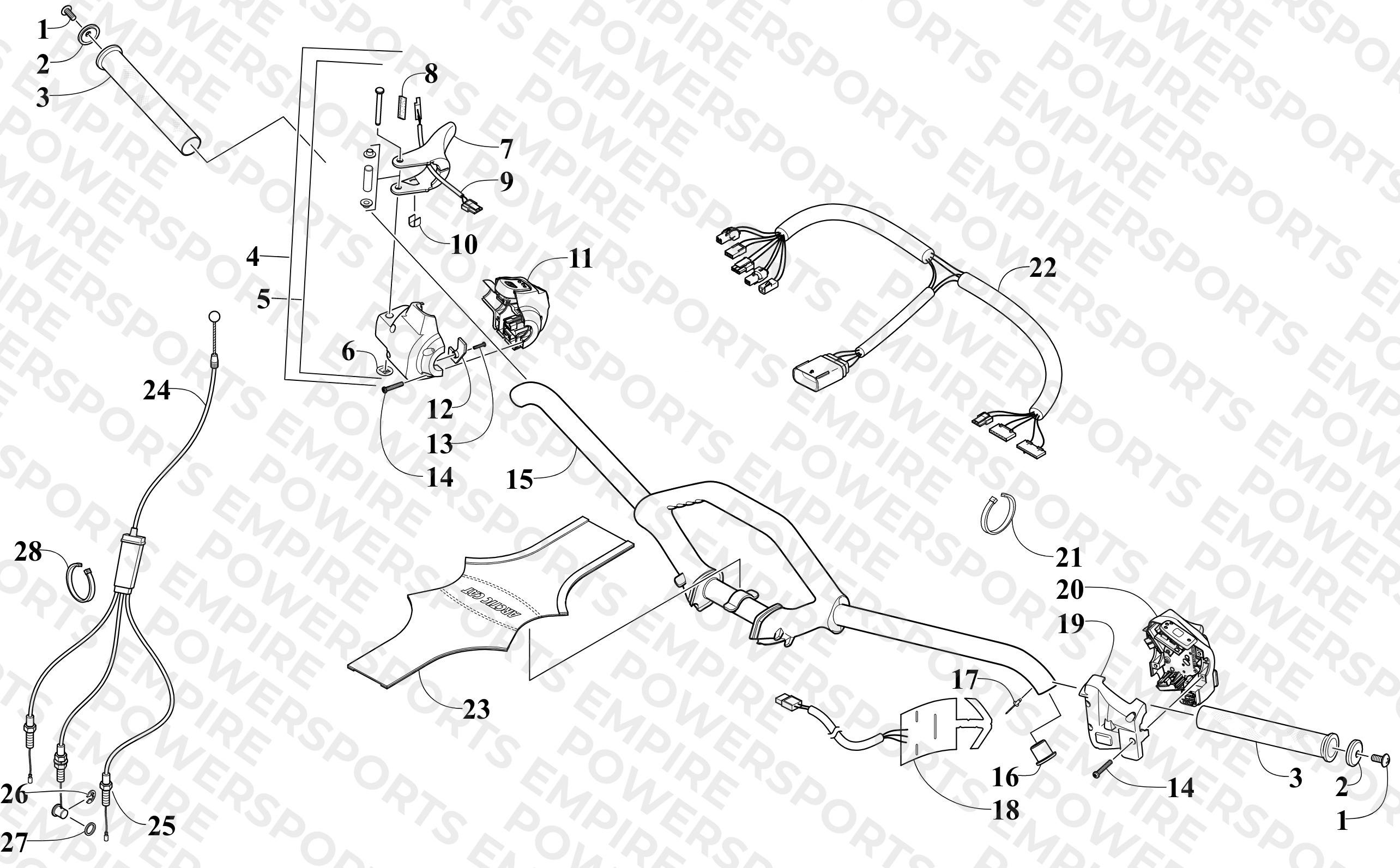 HANDLEBAR AND CONTROLS