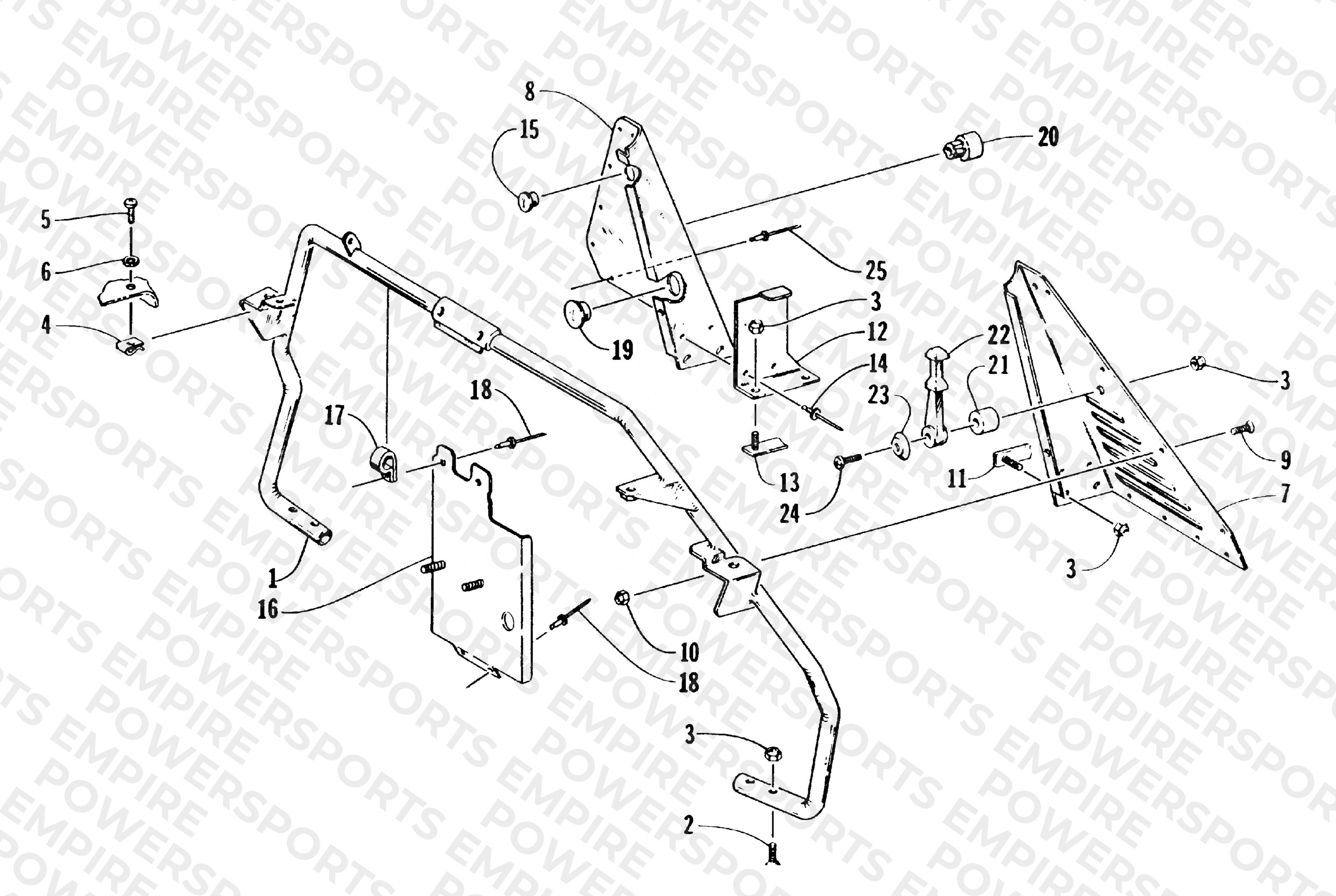 STEERING SUPPORT ASSEMBLY