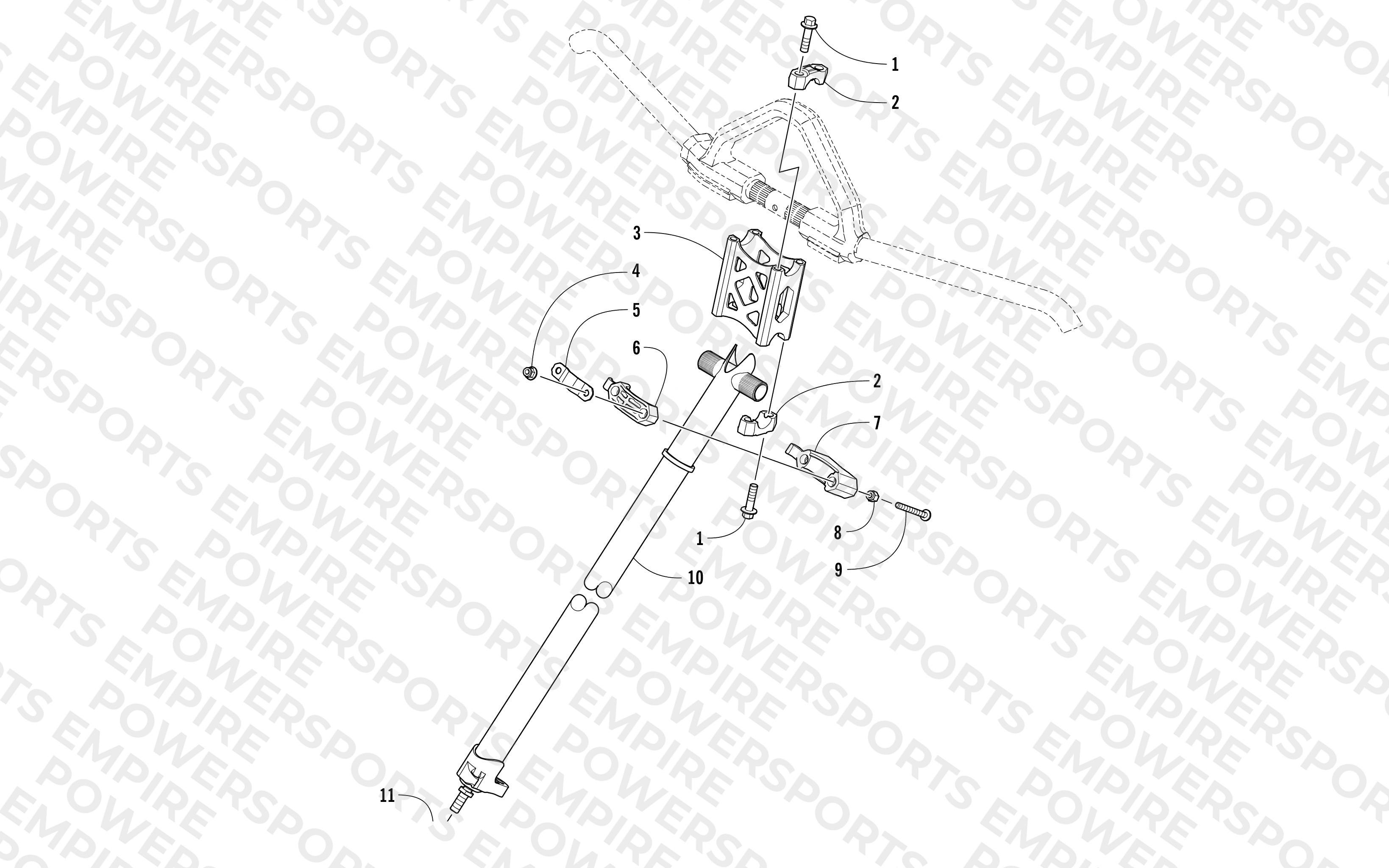 STEERING POST ASSEMBLY
