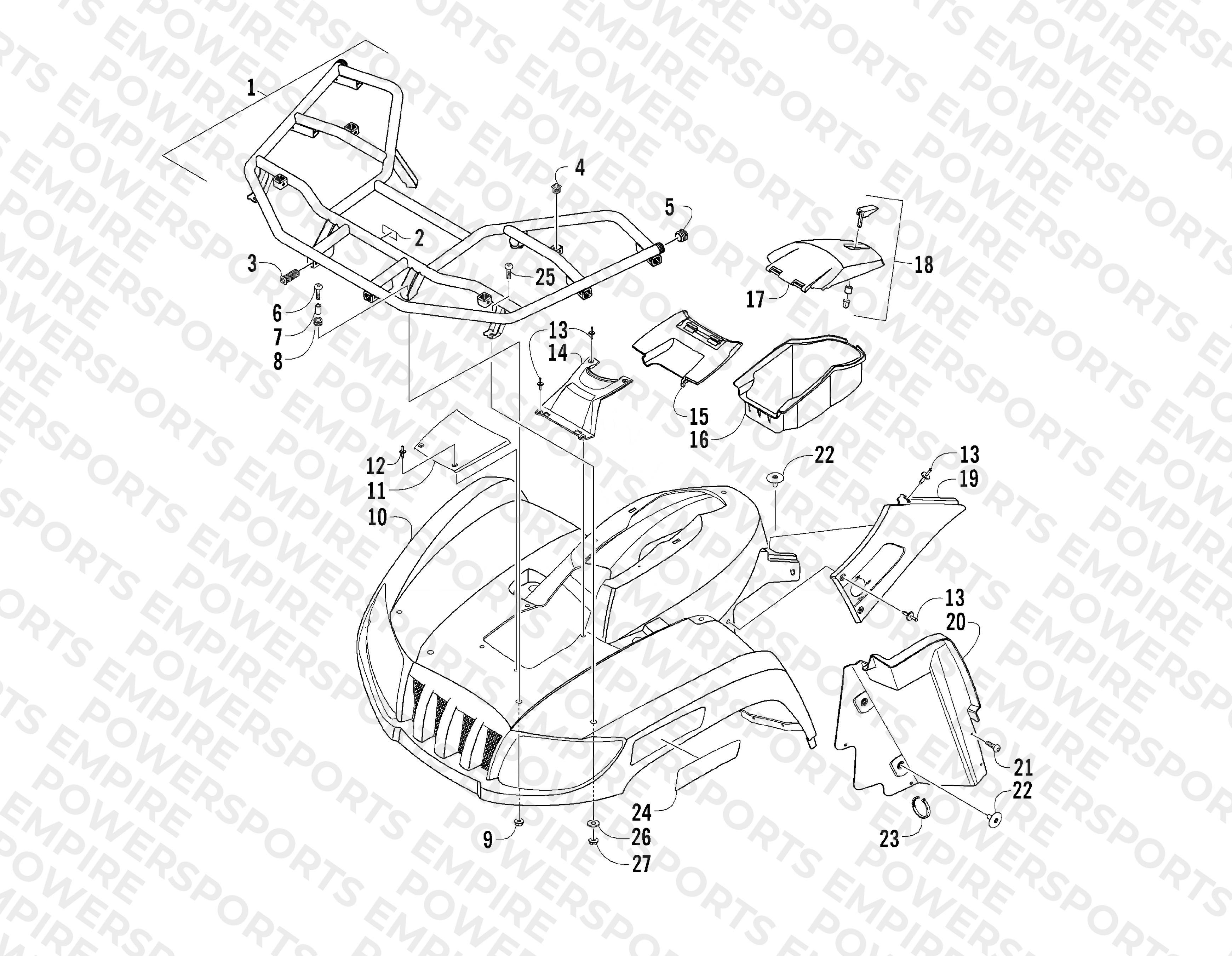 FRONT BODY PANEL ASSEMBLY