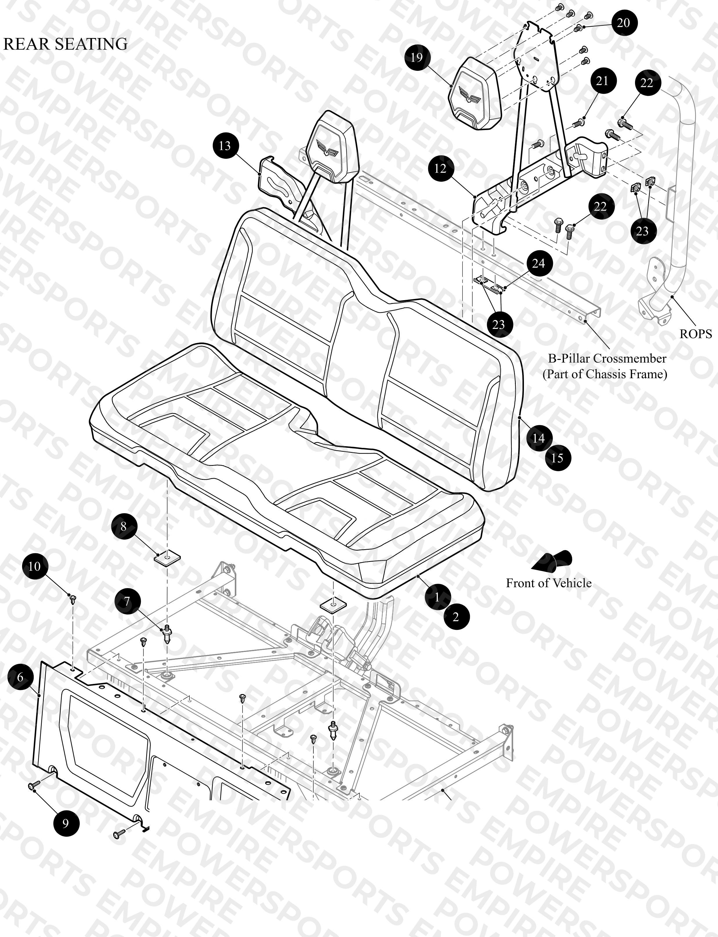 REAR SEAT ASSEMBLY