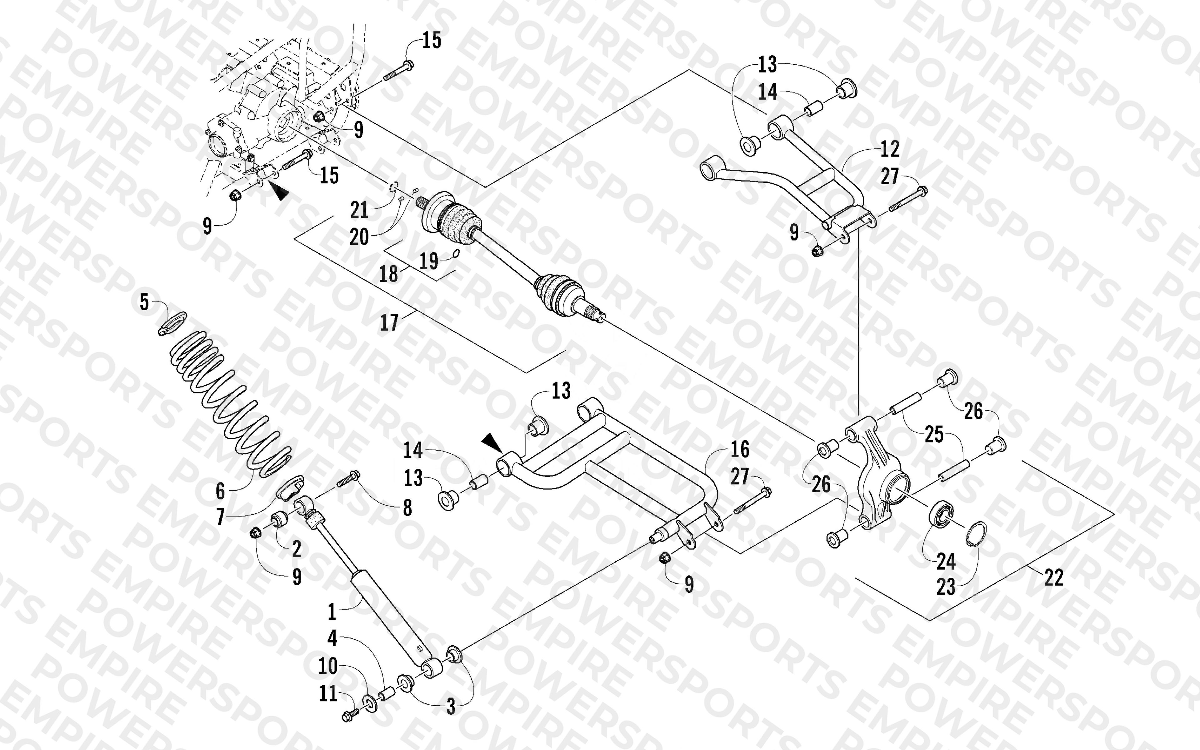 REAR SUSPENSION ASSEMBLY