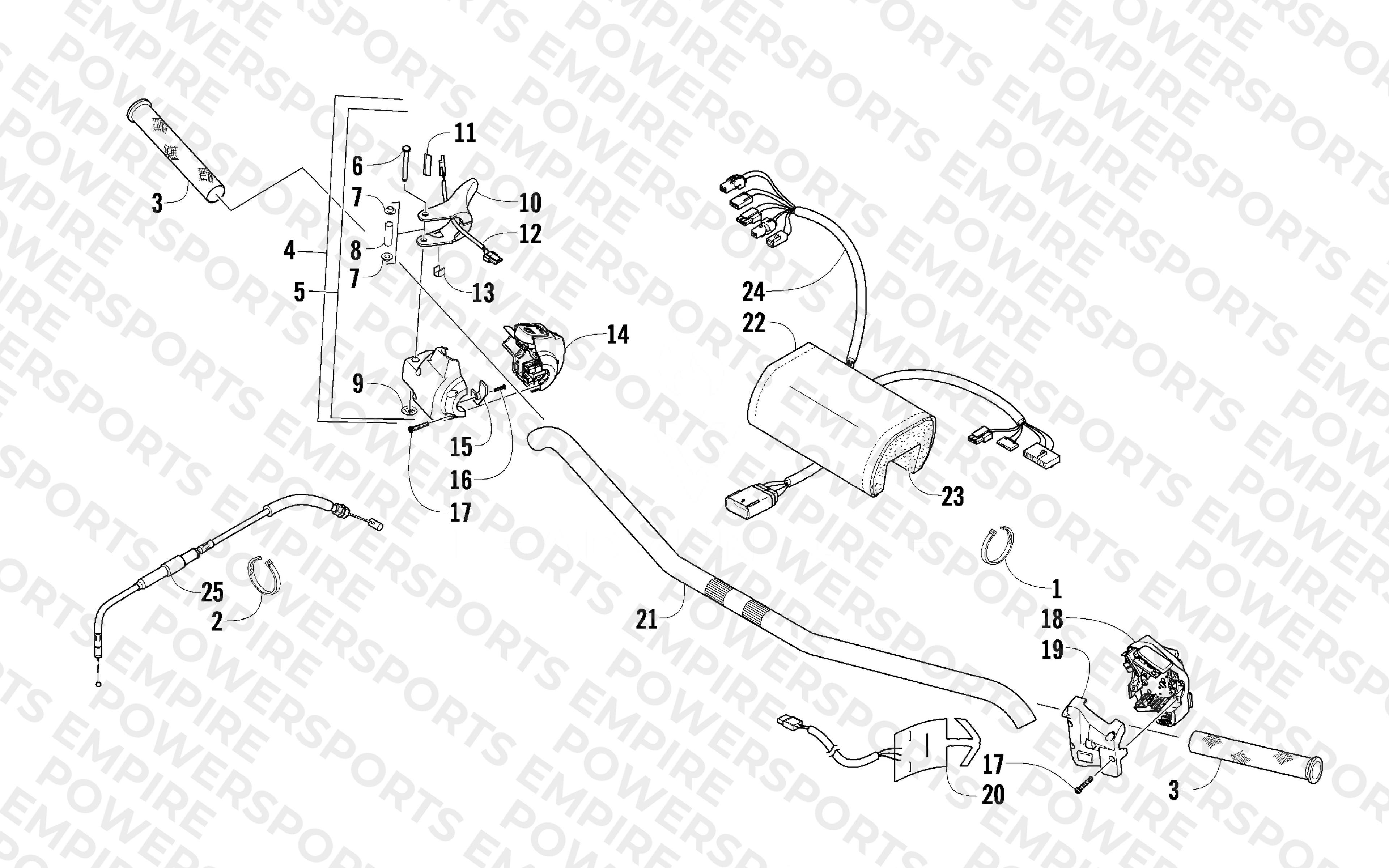 HANDLEBAR AND CONTROLS