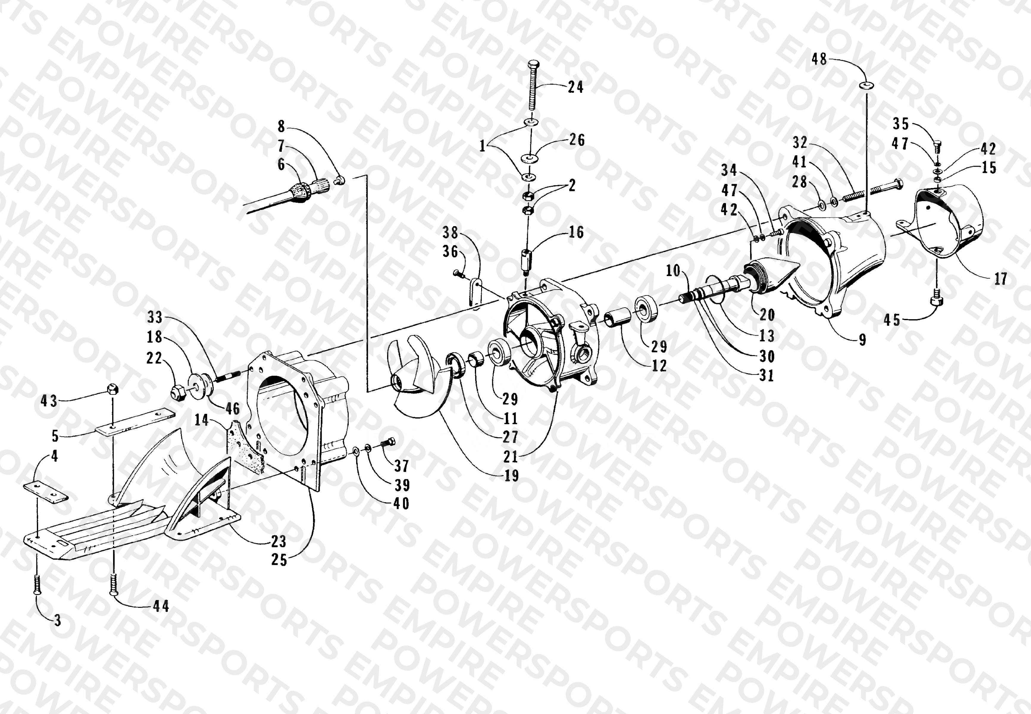 IMPELLER DRIVE ASSEMBLY