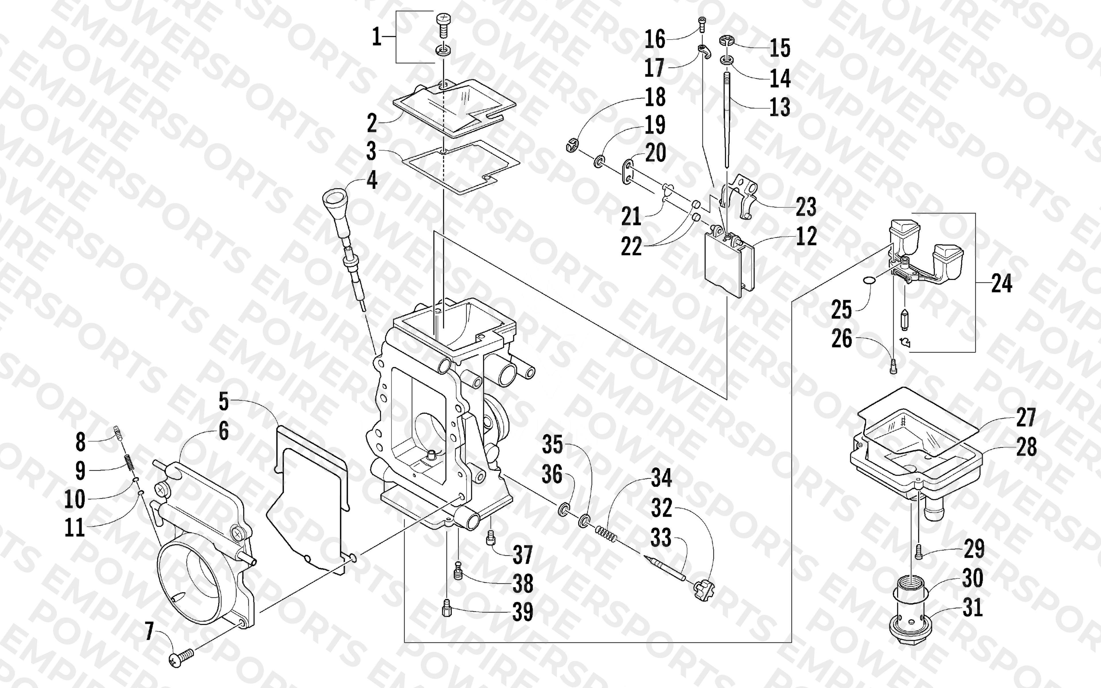 CARBURETOR - INTERNAL PARTS