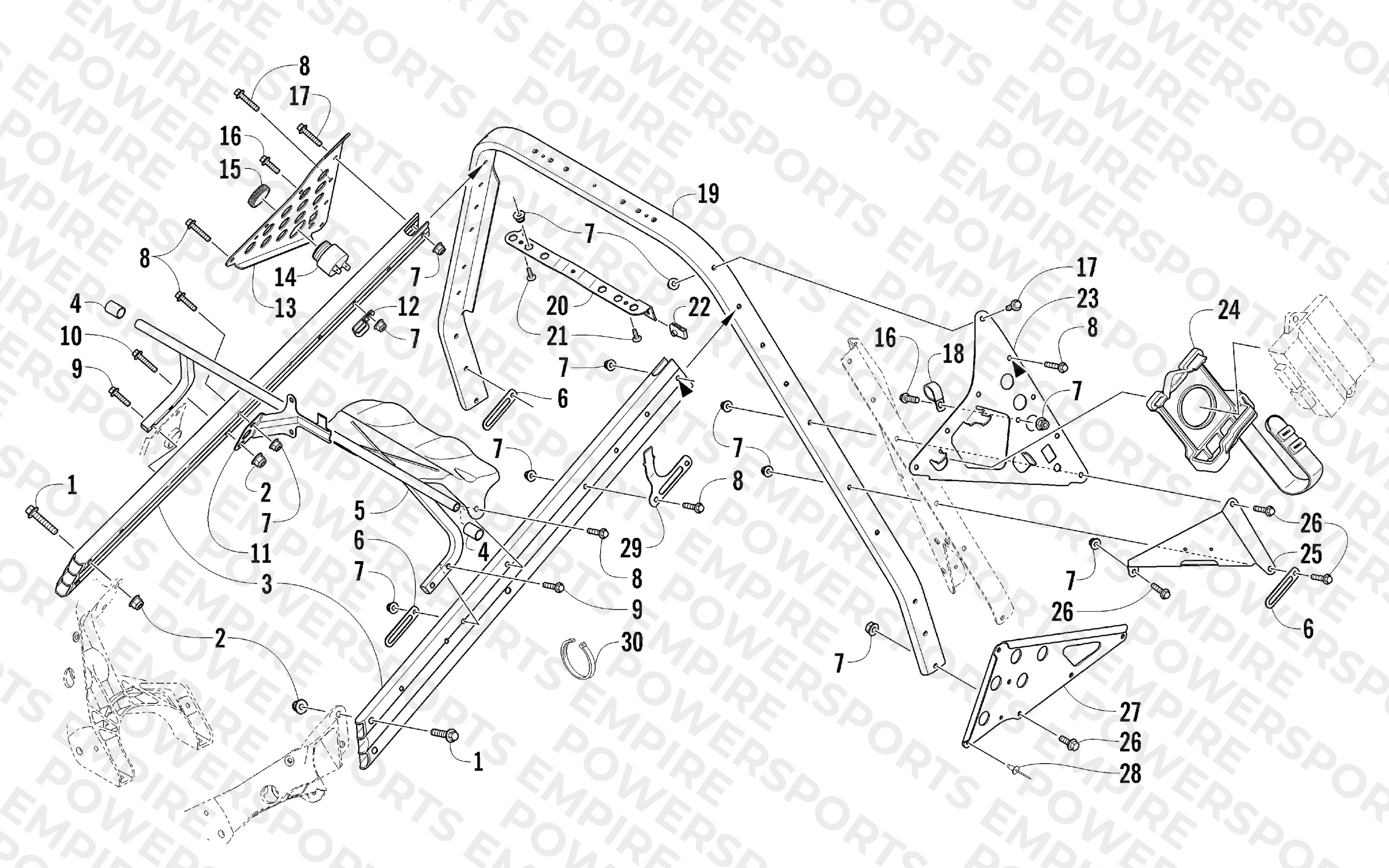 STEERING SUPPORT ASSEMBLY