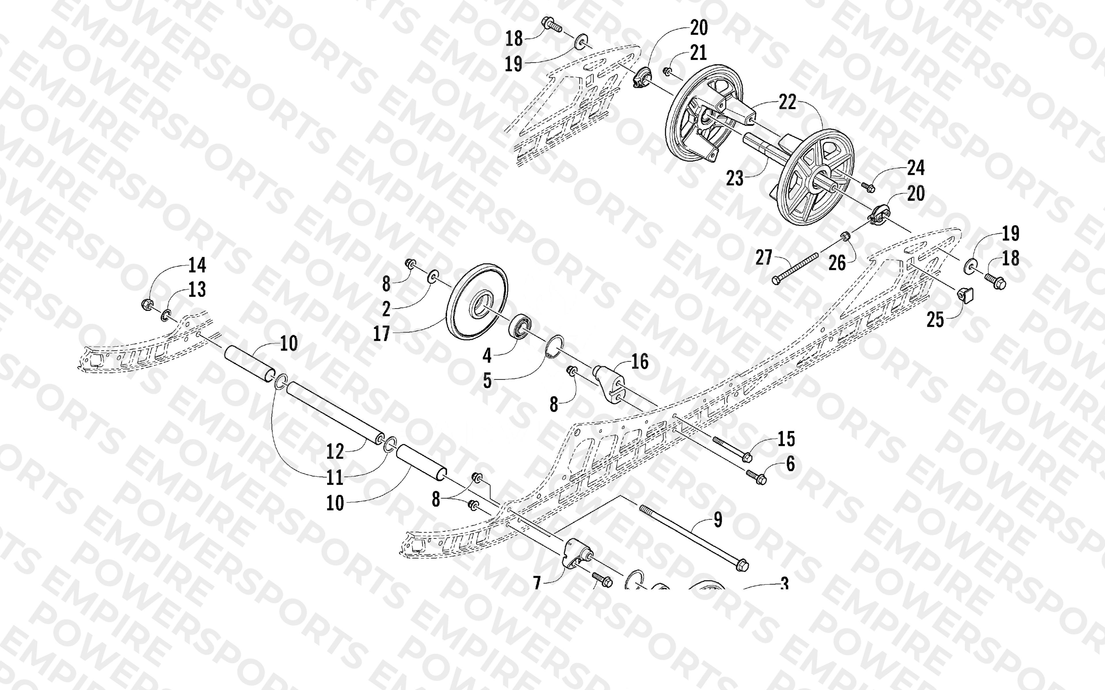 IDLER WHEEL ASSEMBLY
