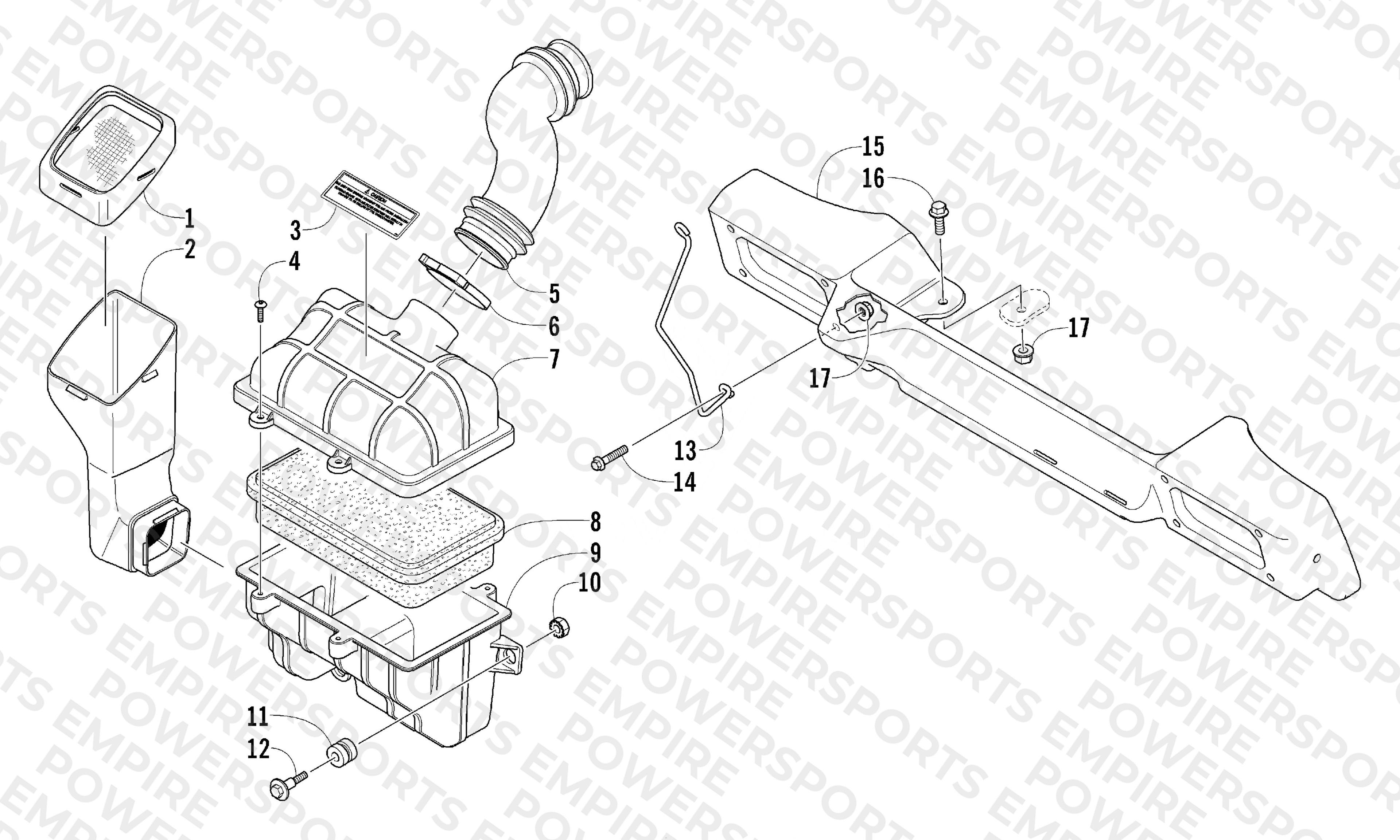 AIR SILENCER ASSEMBLY