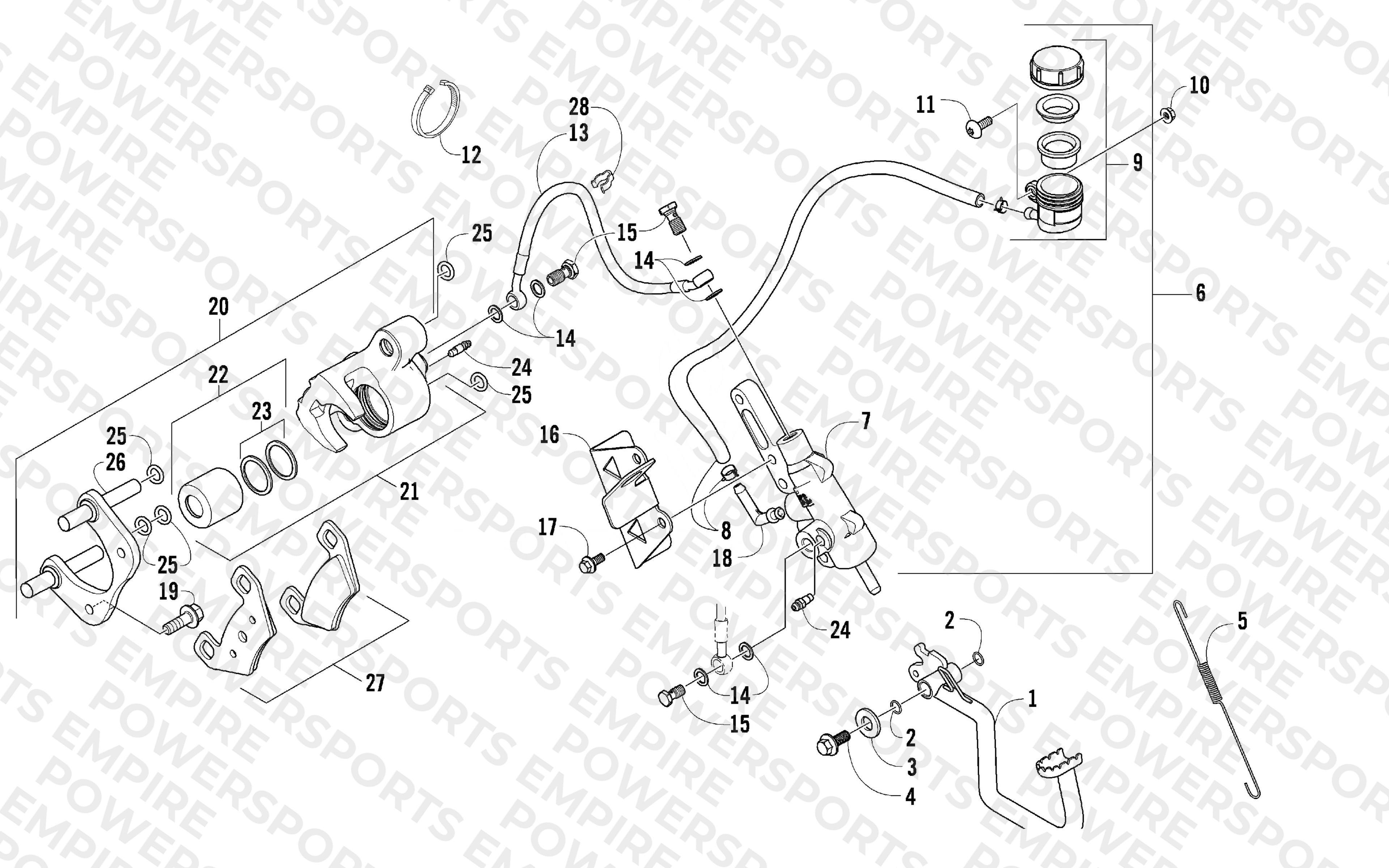 AUXILIARY BRAKE ASSEMBLY