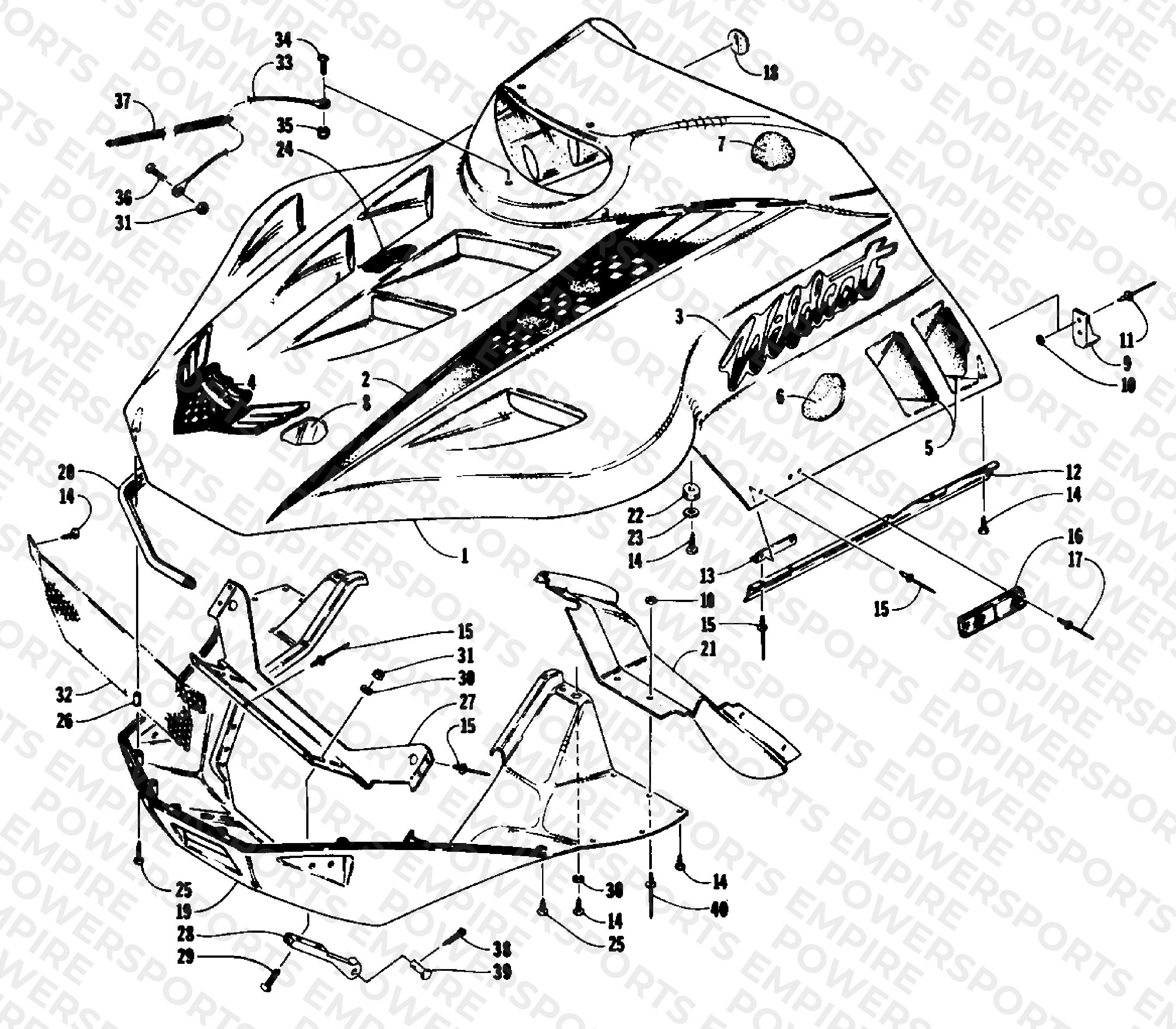 HOOD AND NOSEPIECE ASSEMBLY