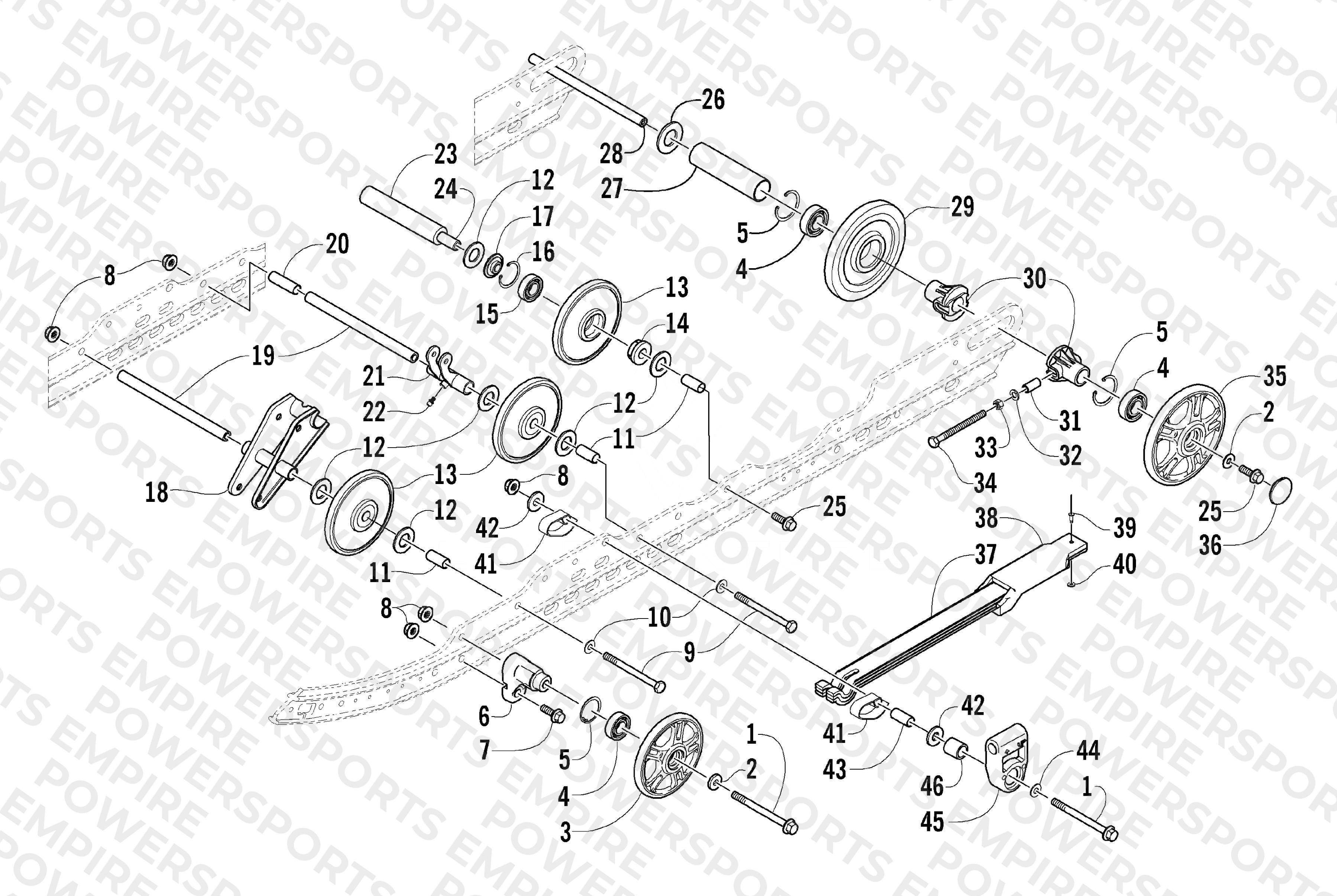 IDLER WHEEL ASSEMBLY