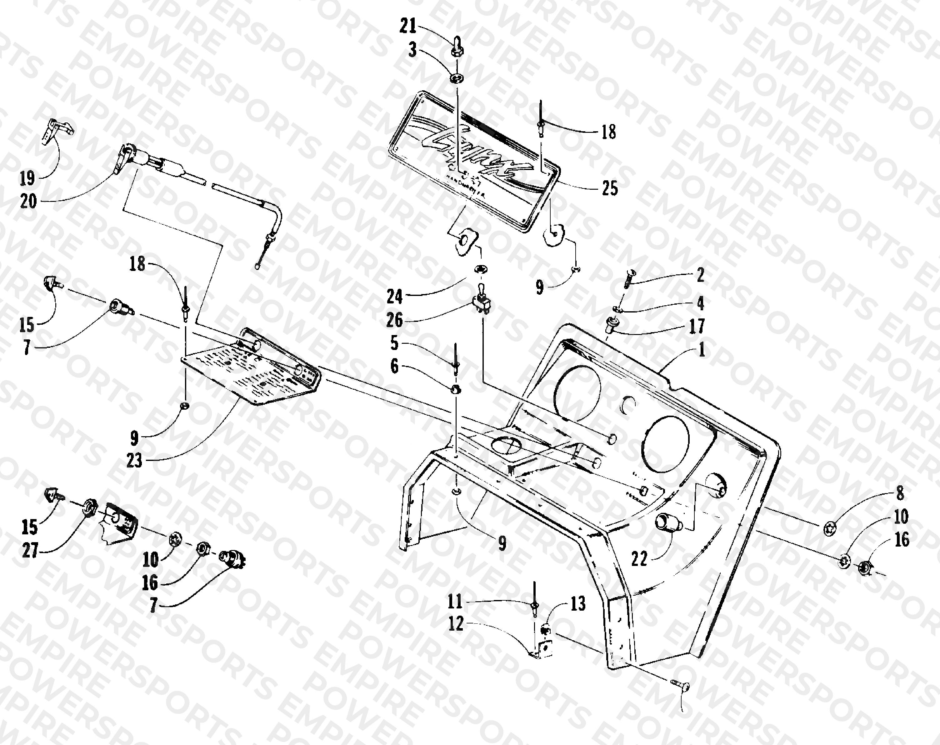 SWITCH, CHOKE, AND CONSOLE ASSEMBLY