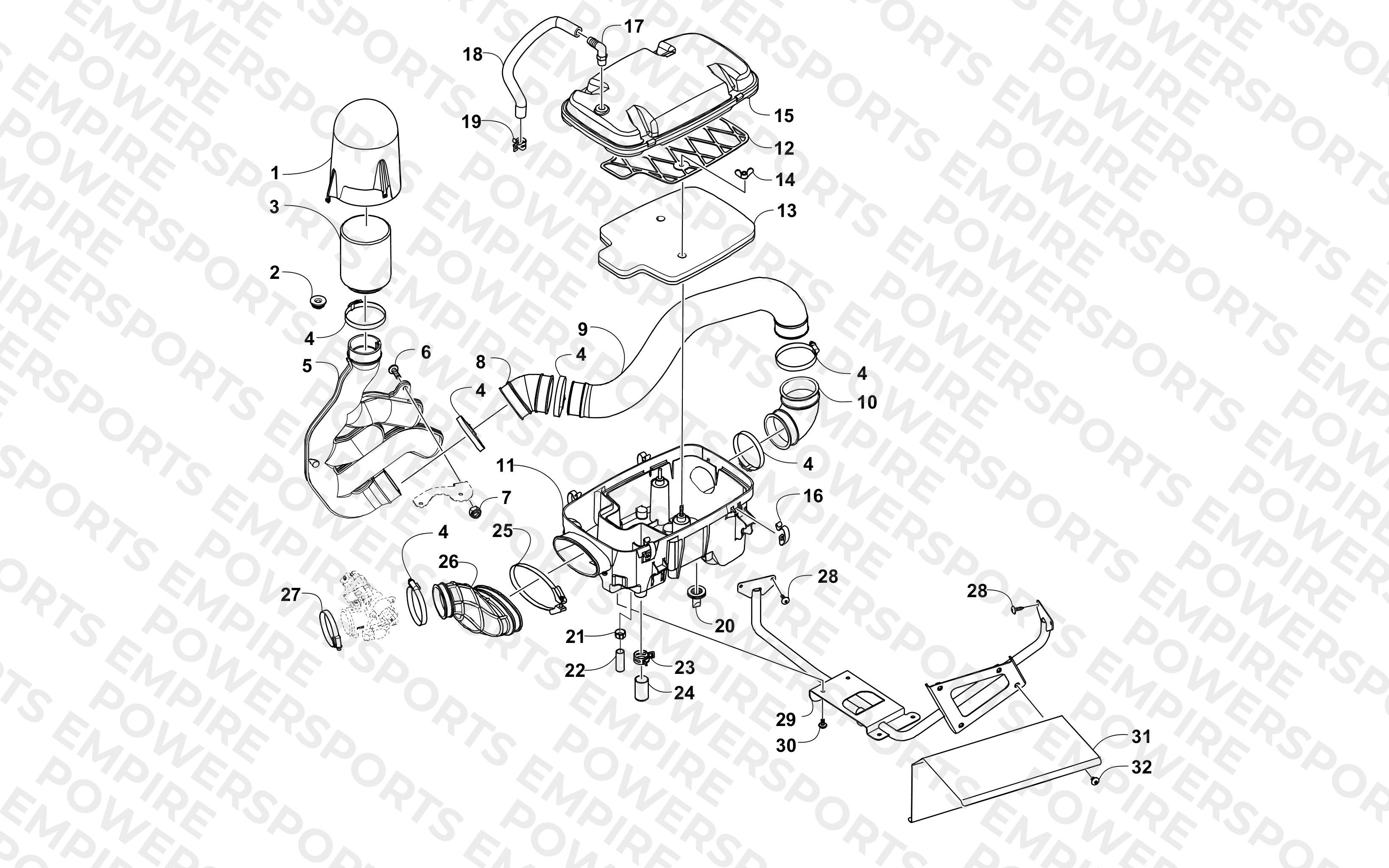 AIR INTAKE ASSEMBLY