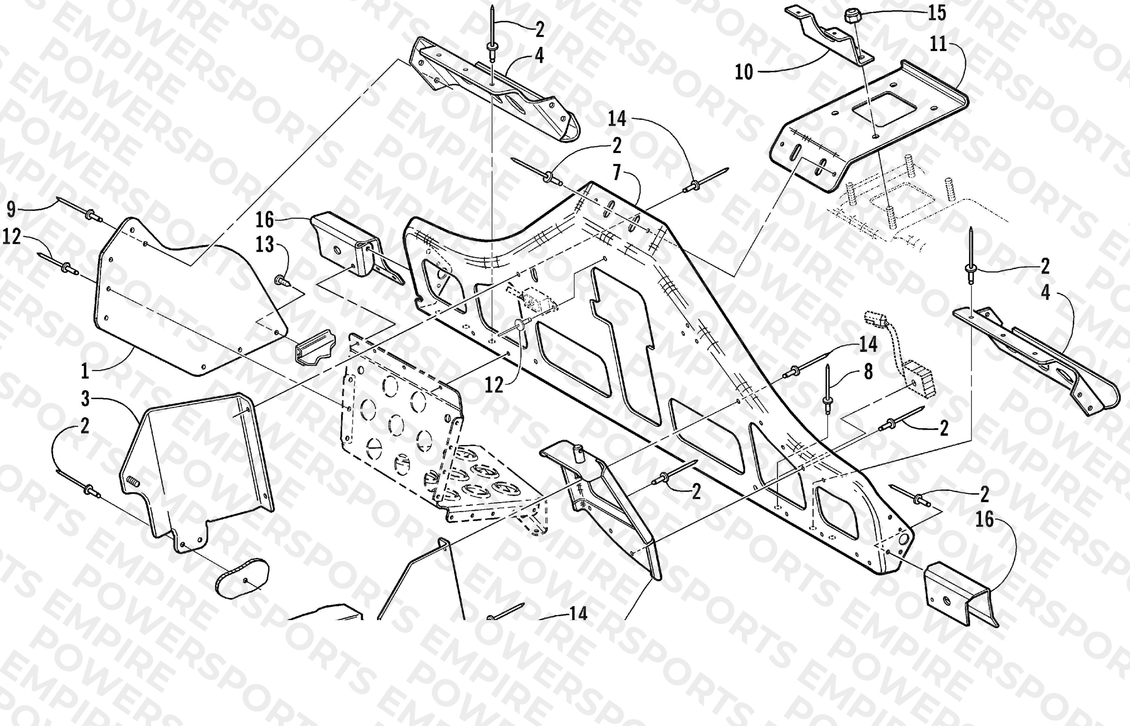 STEERING SUPPORT ASSEMBLY