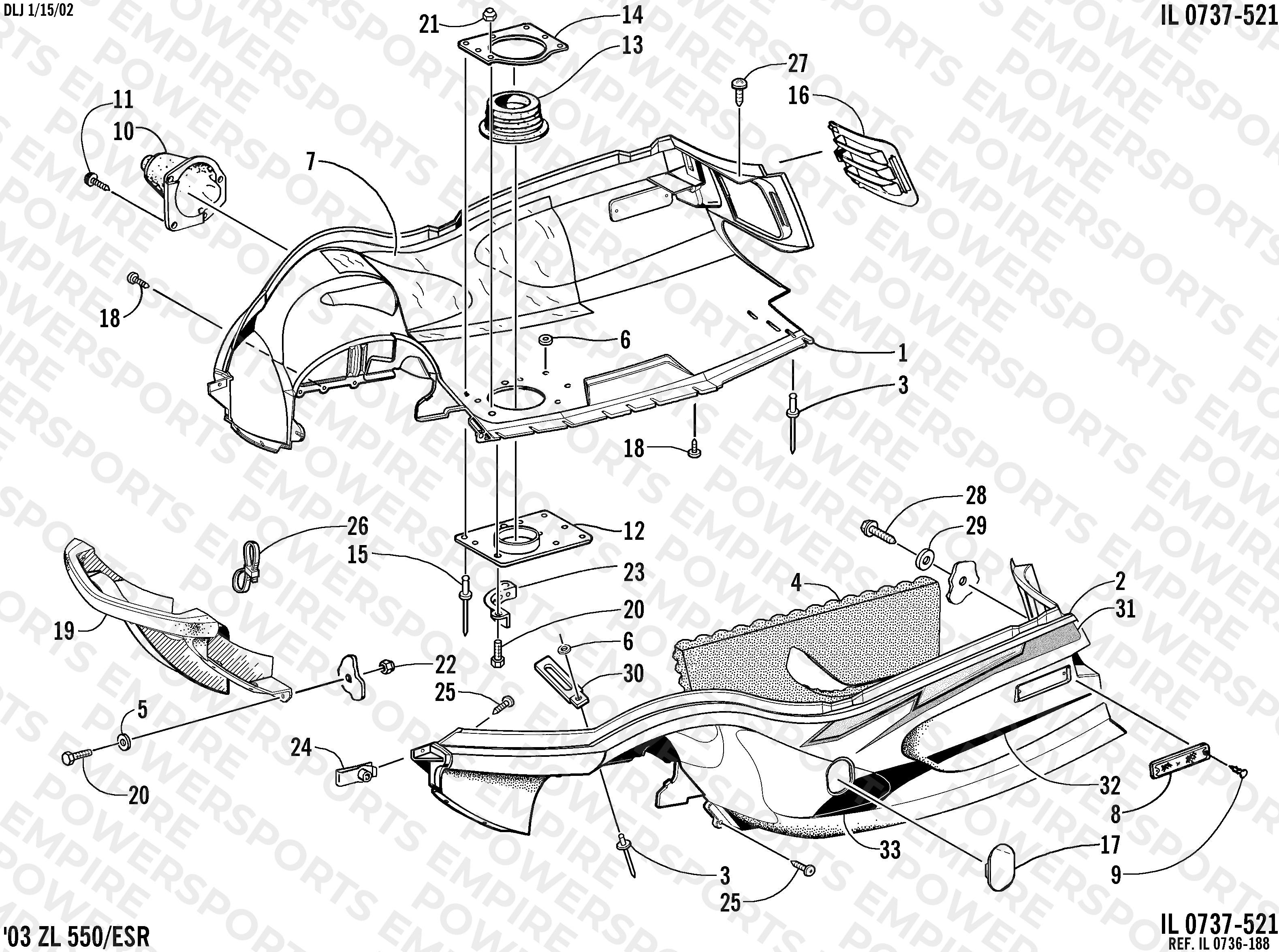 BELLY PAN AND FRONT BUMPER ASSEMBLY