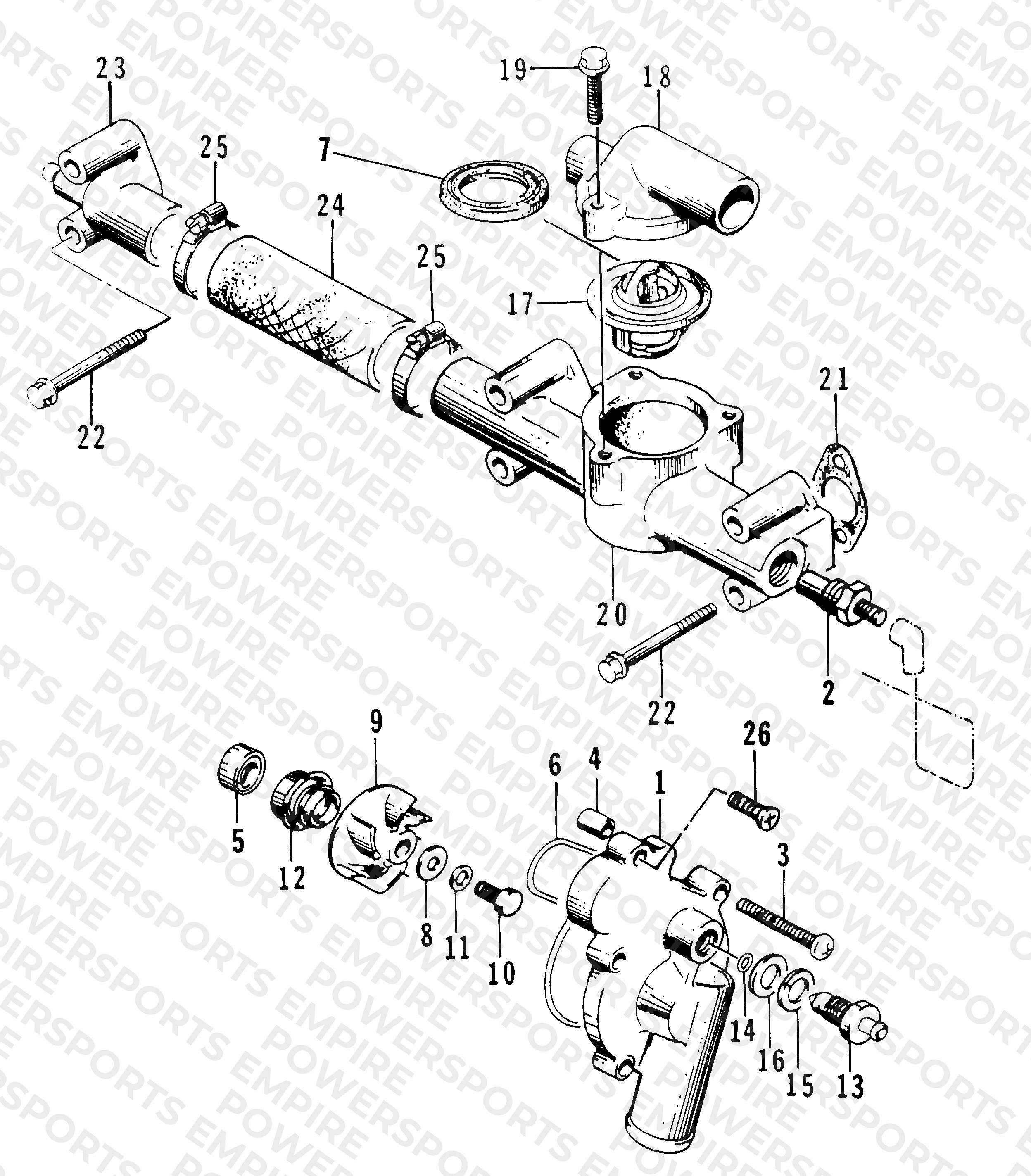 WATER PUMP/MANIFOLD