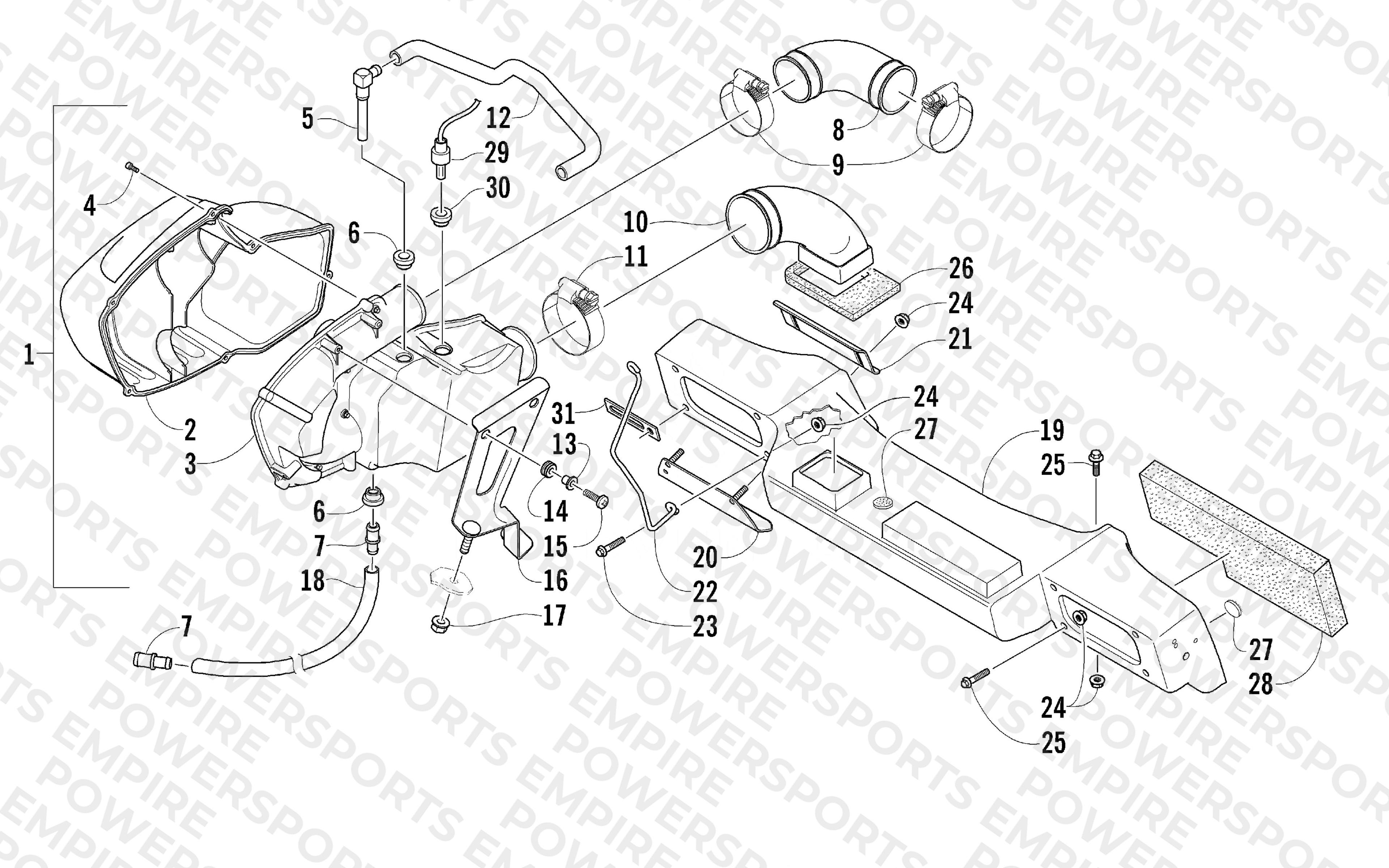 AIR SILENCER ASSEMBLY