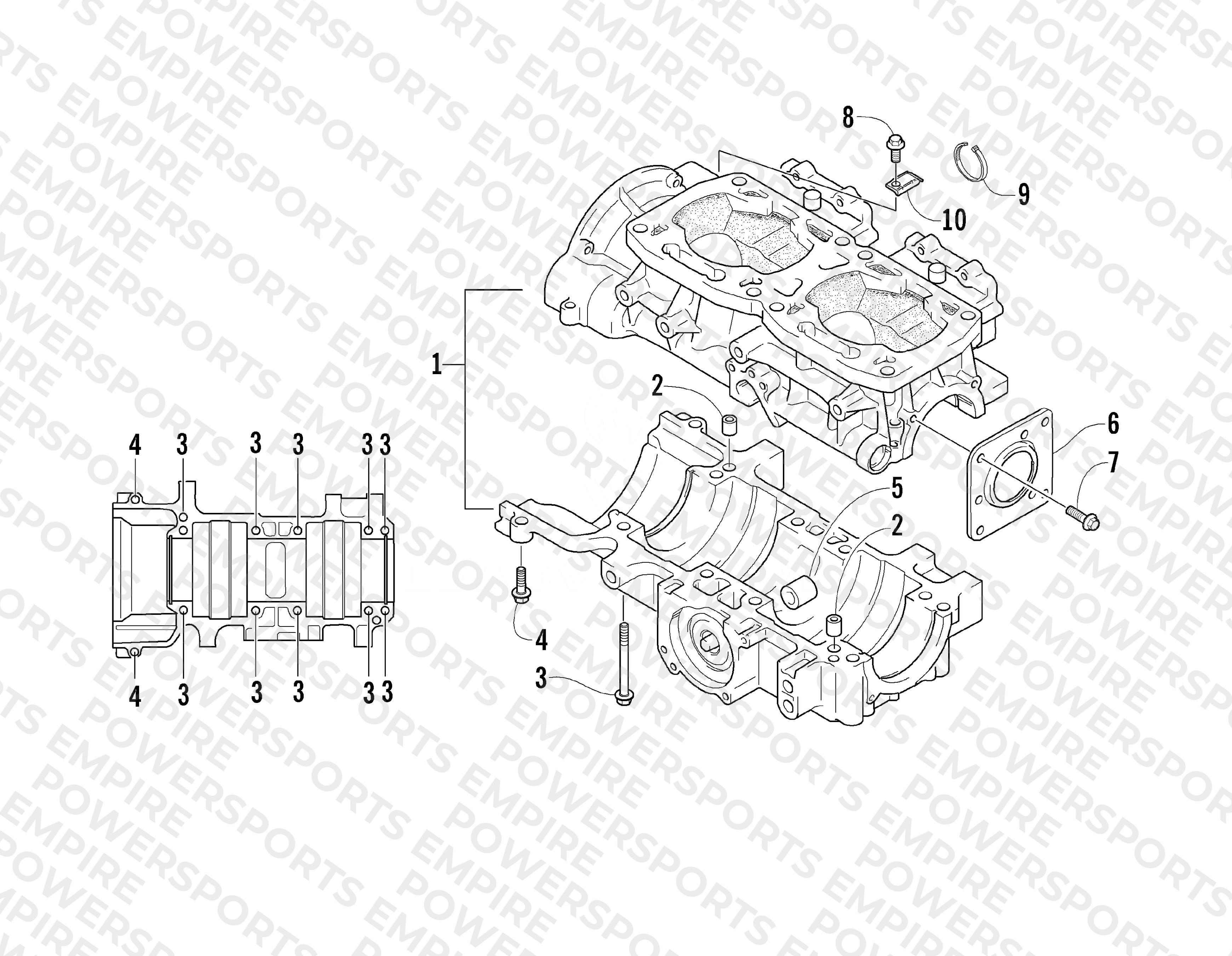 CRANKCASE ASSEMBLY