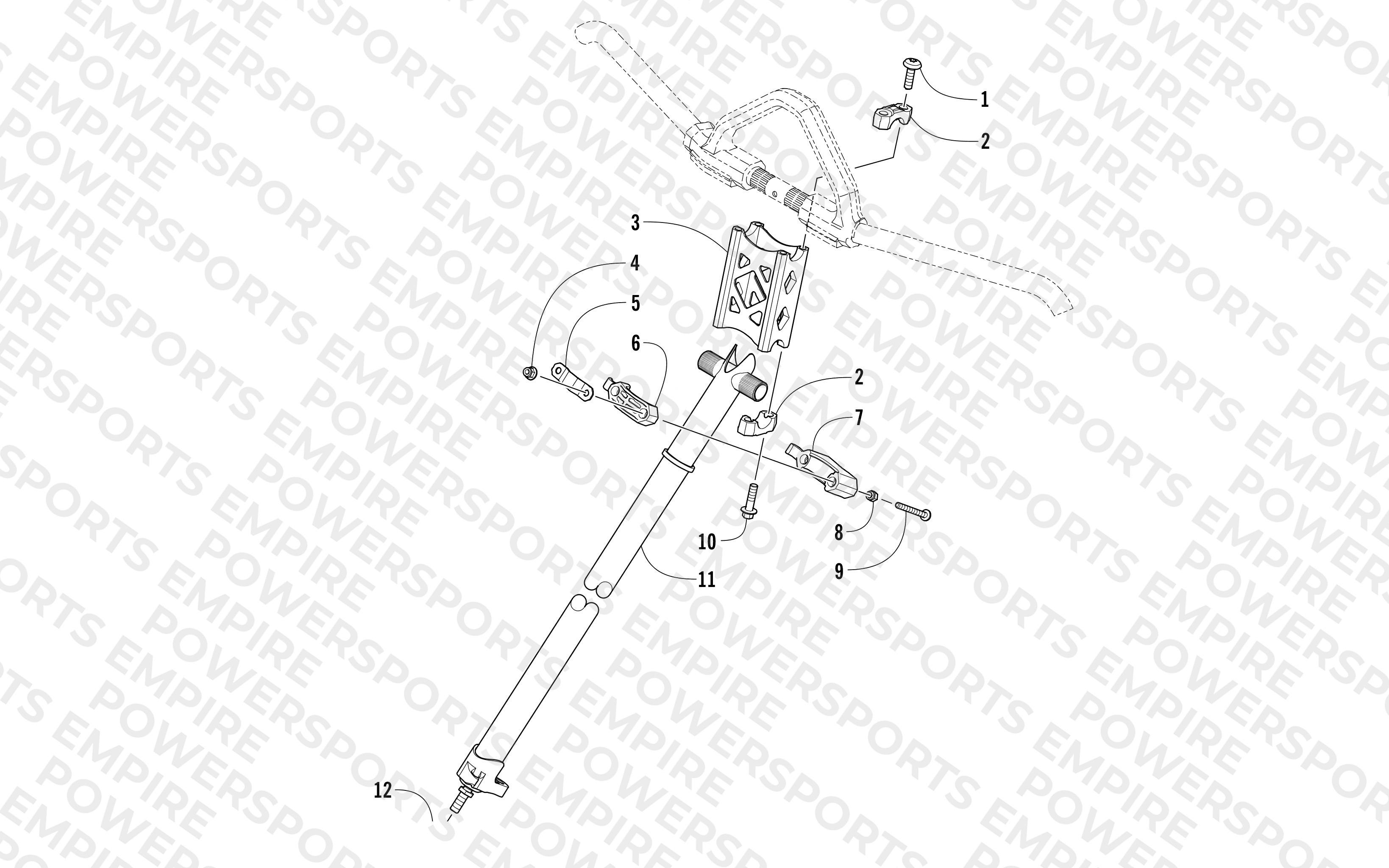 STEERING POST ASSEMBLY