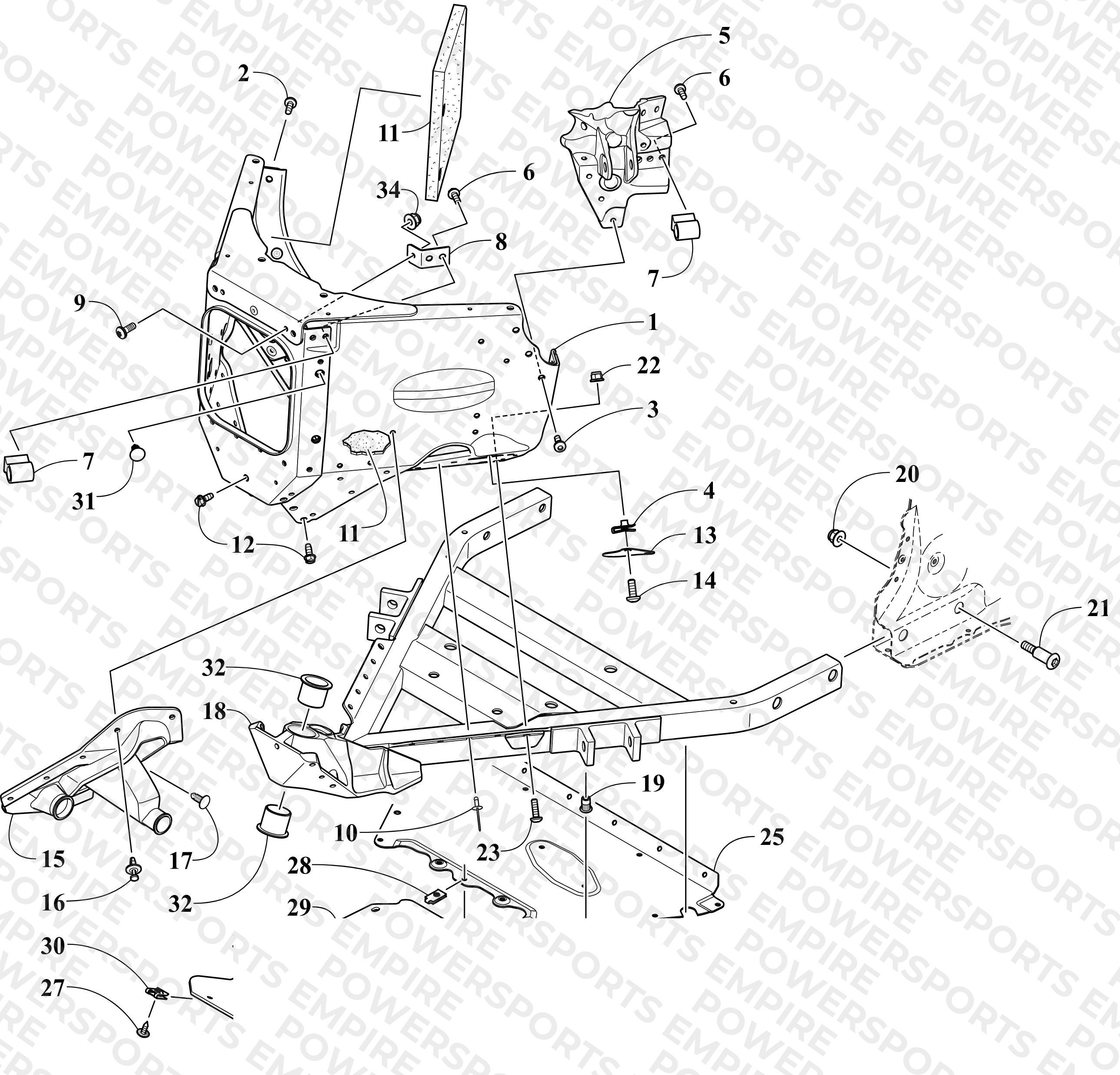 FRONT FRAME ASSEMBLY