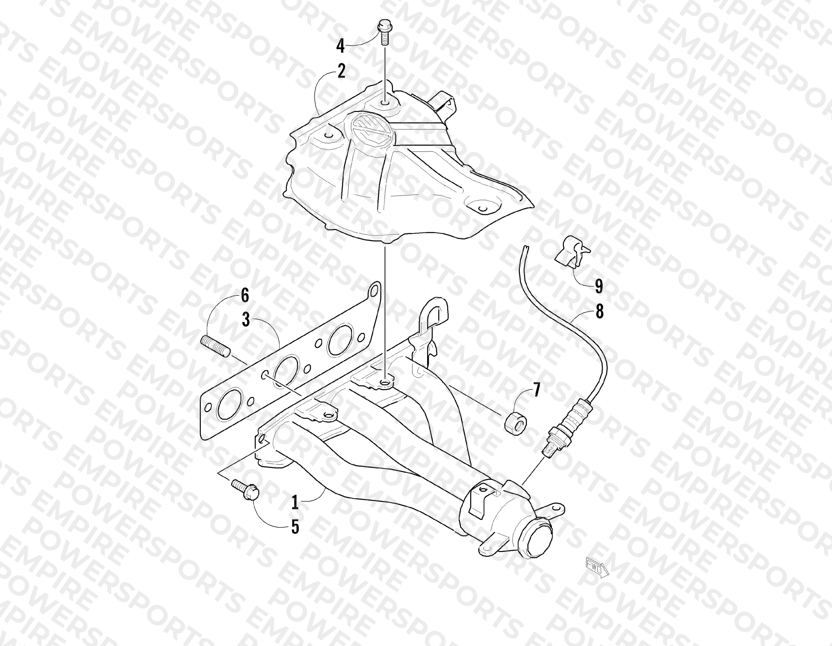 EXHAUST MANIFOLD ASSEMBLY