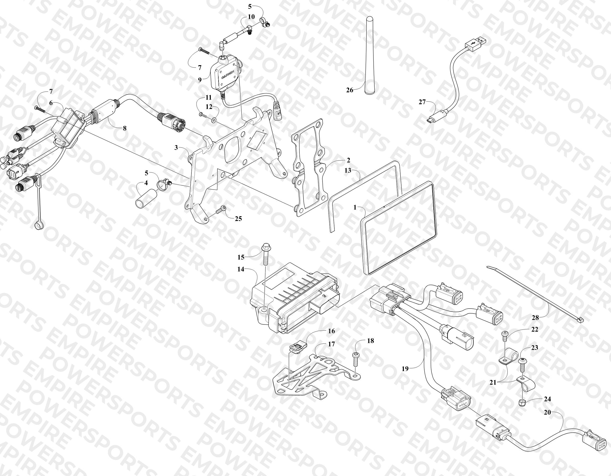 ELECTRICAL COMPONENTS, GARMIN AND ATAC