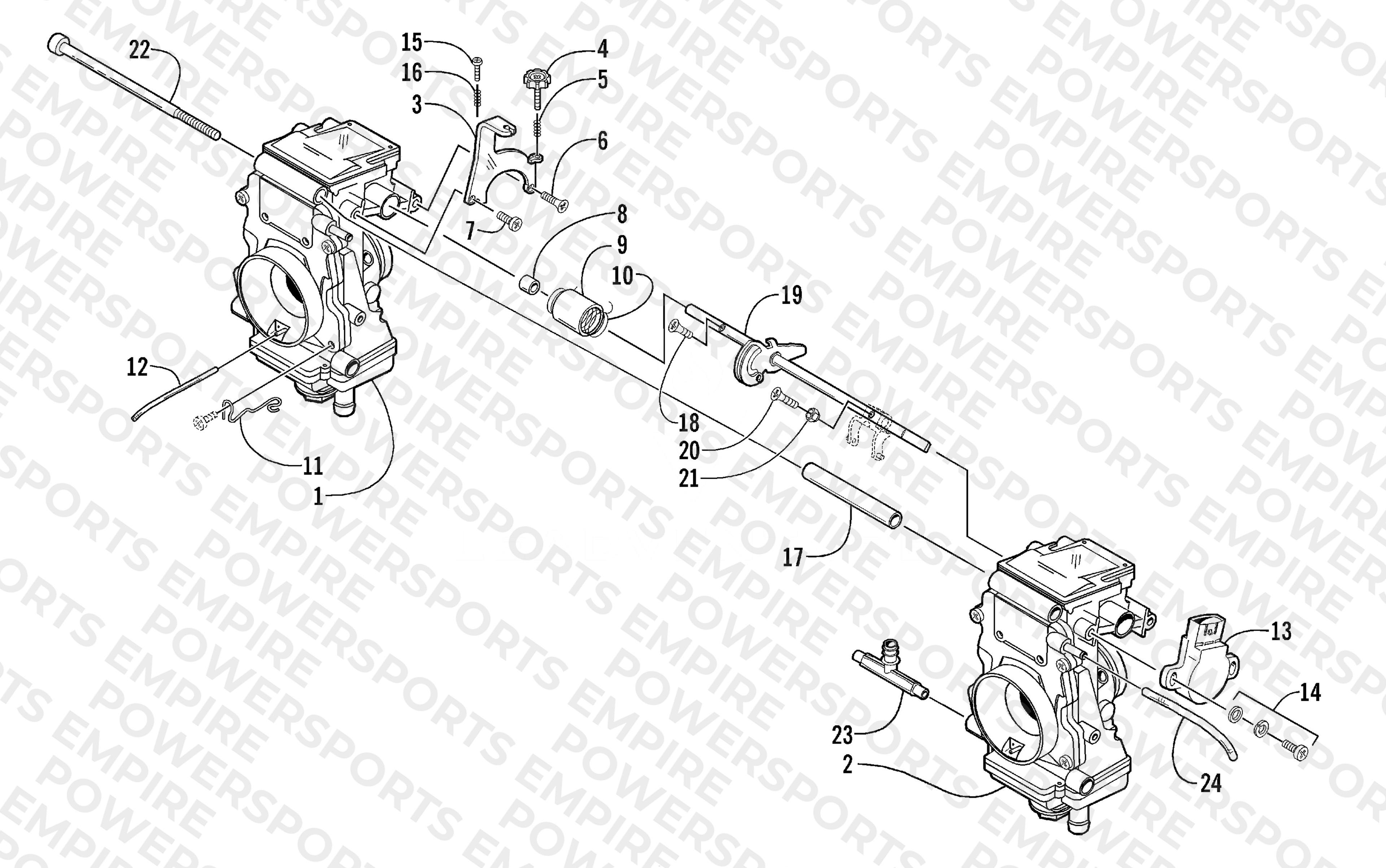 CARBURETOR - EXTERNAL PARTS
