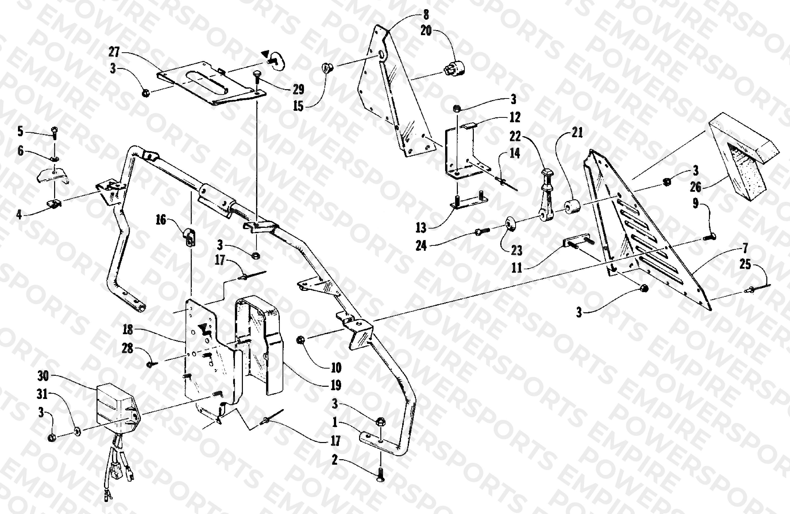 STEERING SUPPORT ASSEMBLY