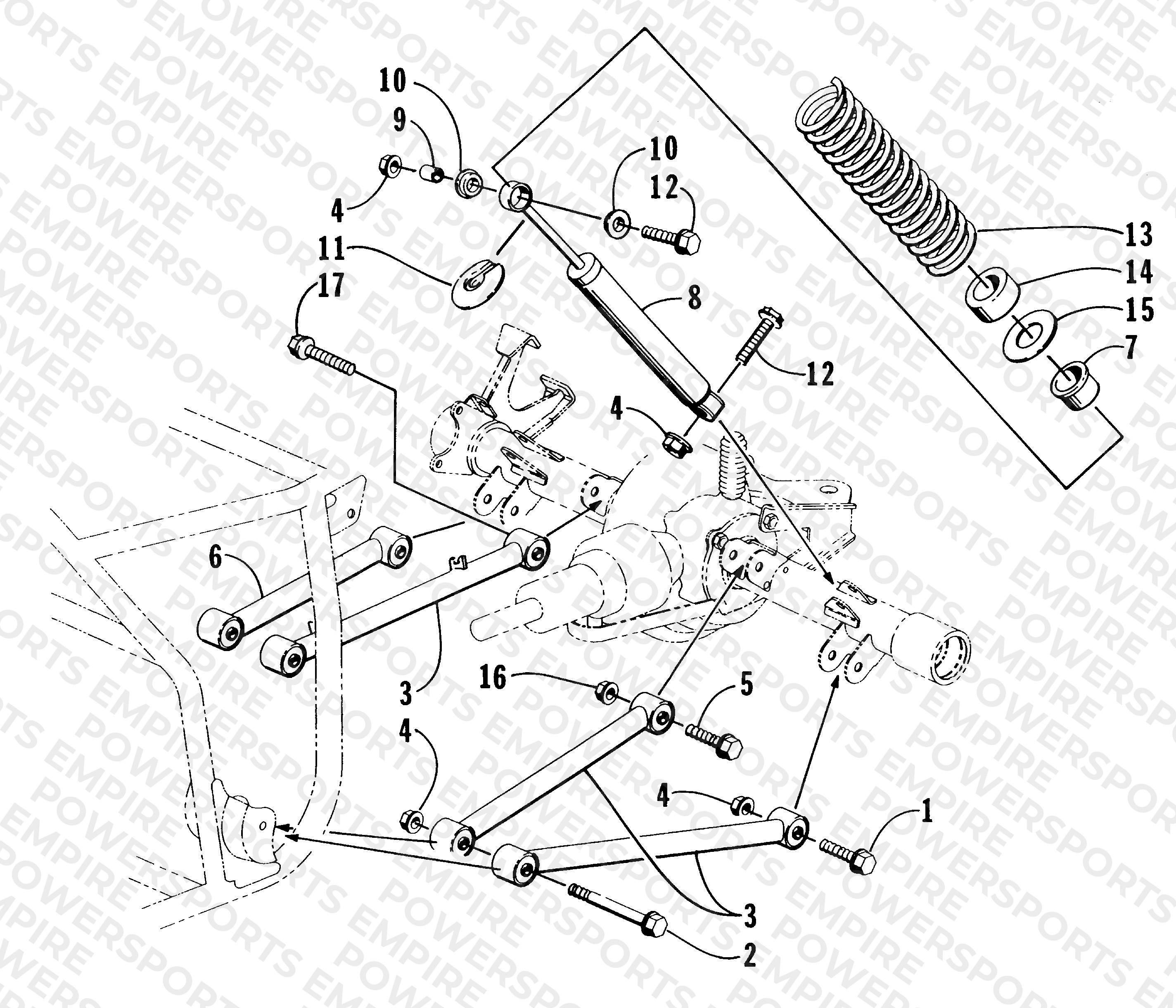 REAR SUSPENSION ASSEMBLY