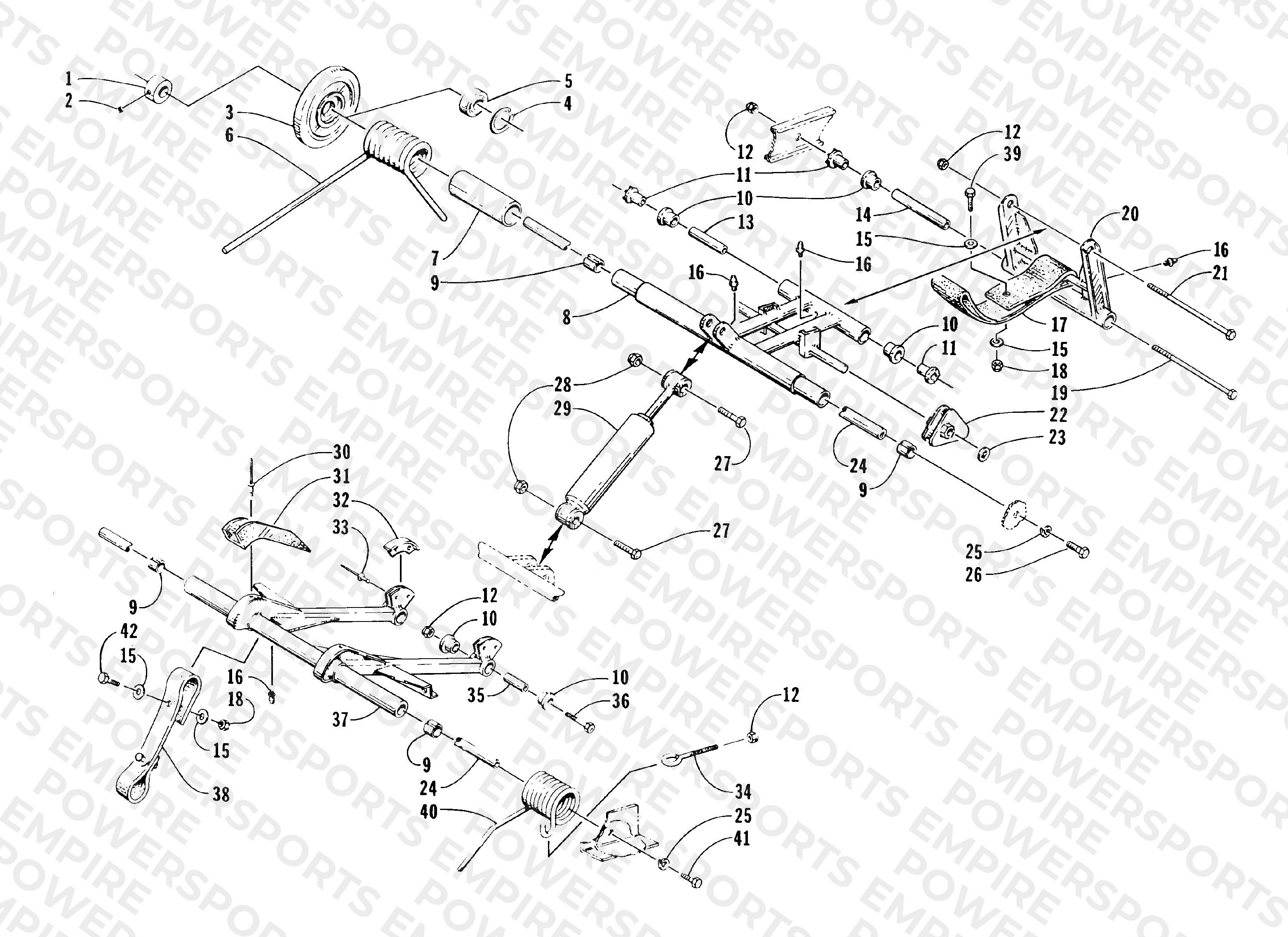 REAR SUSPENSION ARM ASSEMBLIES