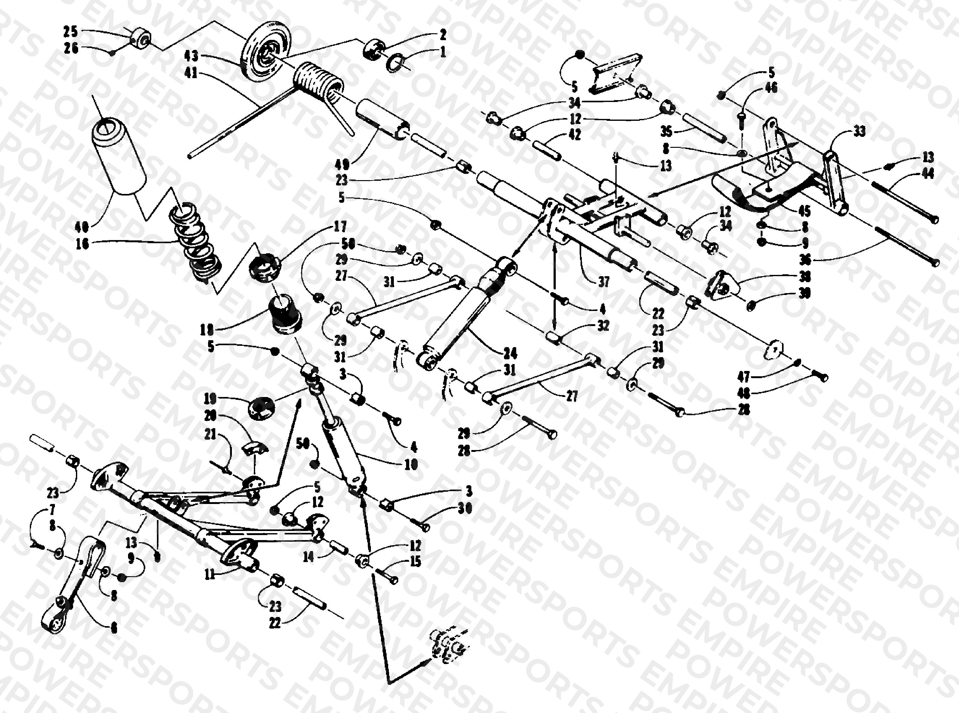 REAR SUSPENSION ARM ASSEMBLIES