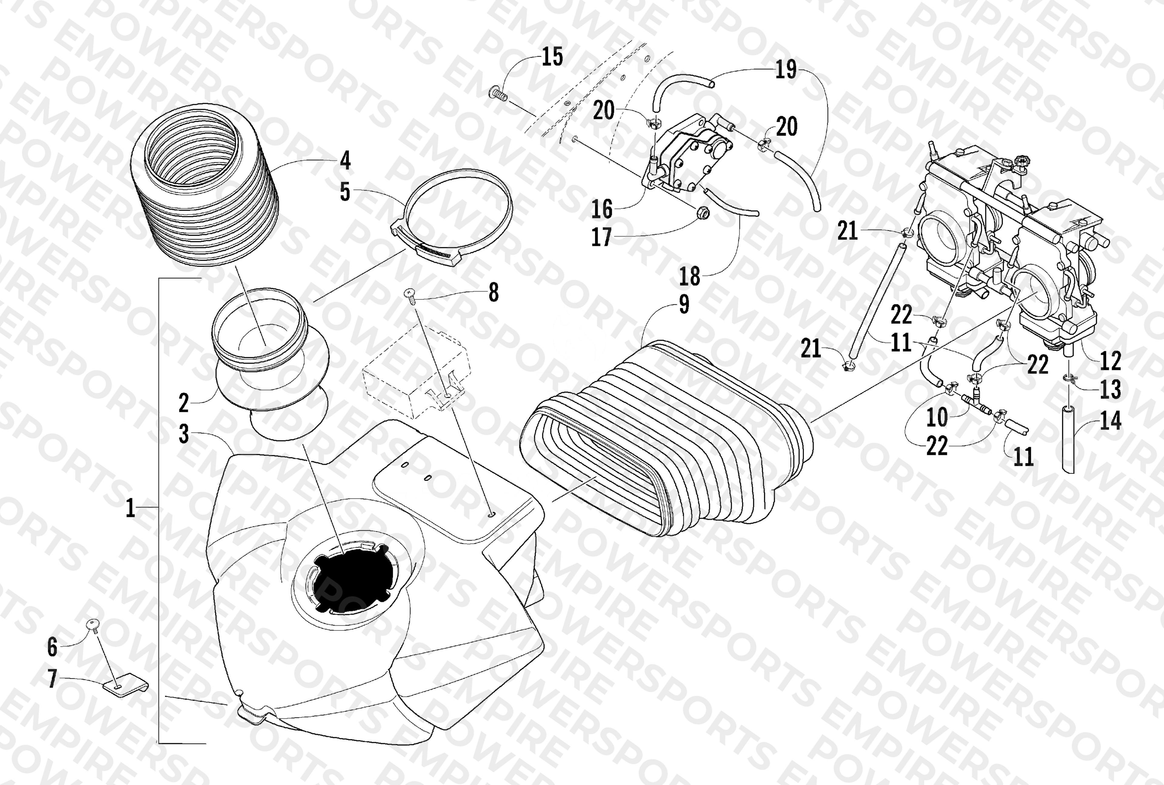AIR SILENCER ASSEMBLY