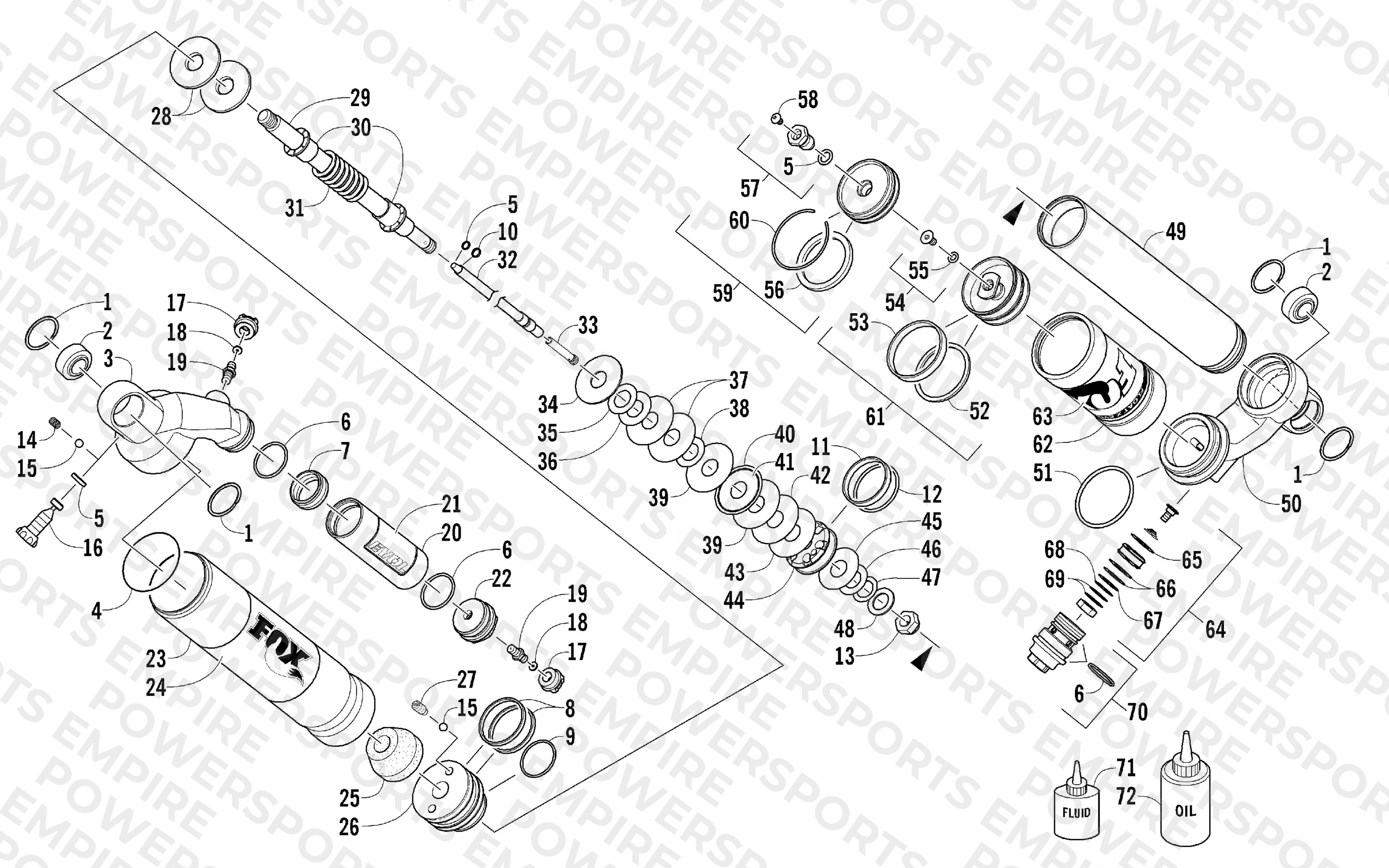 FRONT SUSPENSION SHOCK ABSORBER