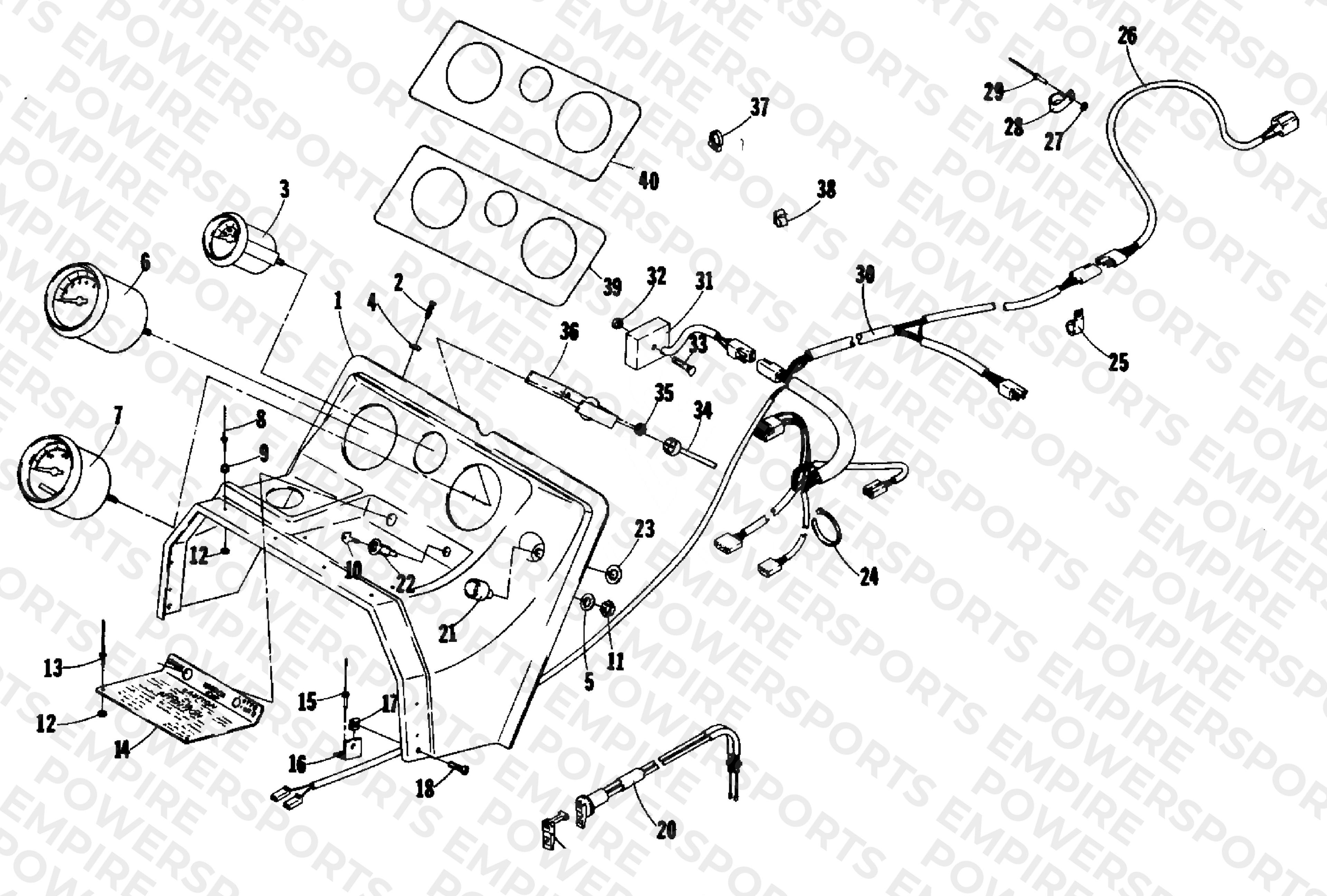 CONSOLE AND WIRING ASSEMBLIES